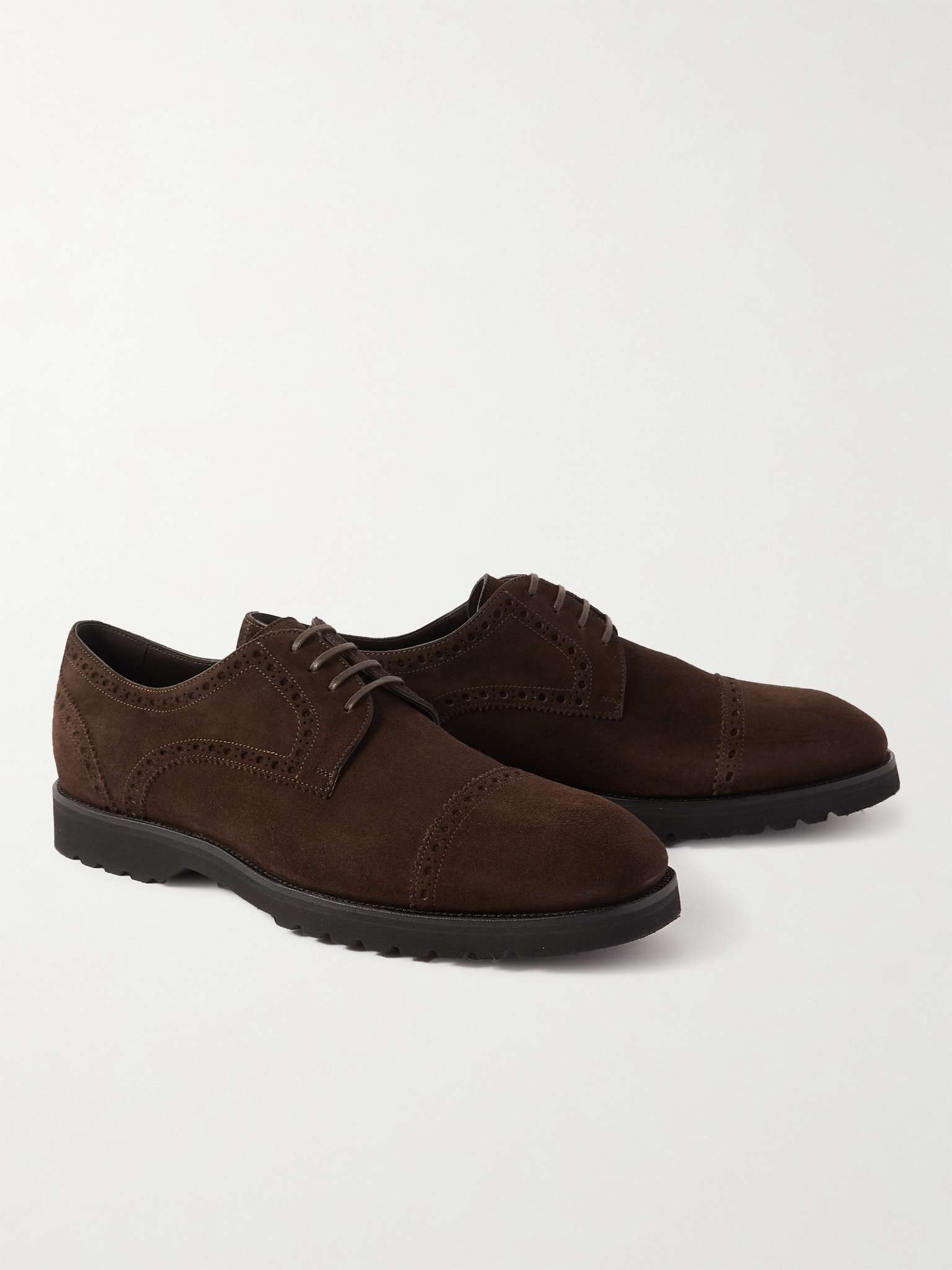 Suede Brogues - 4