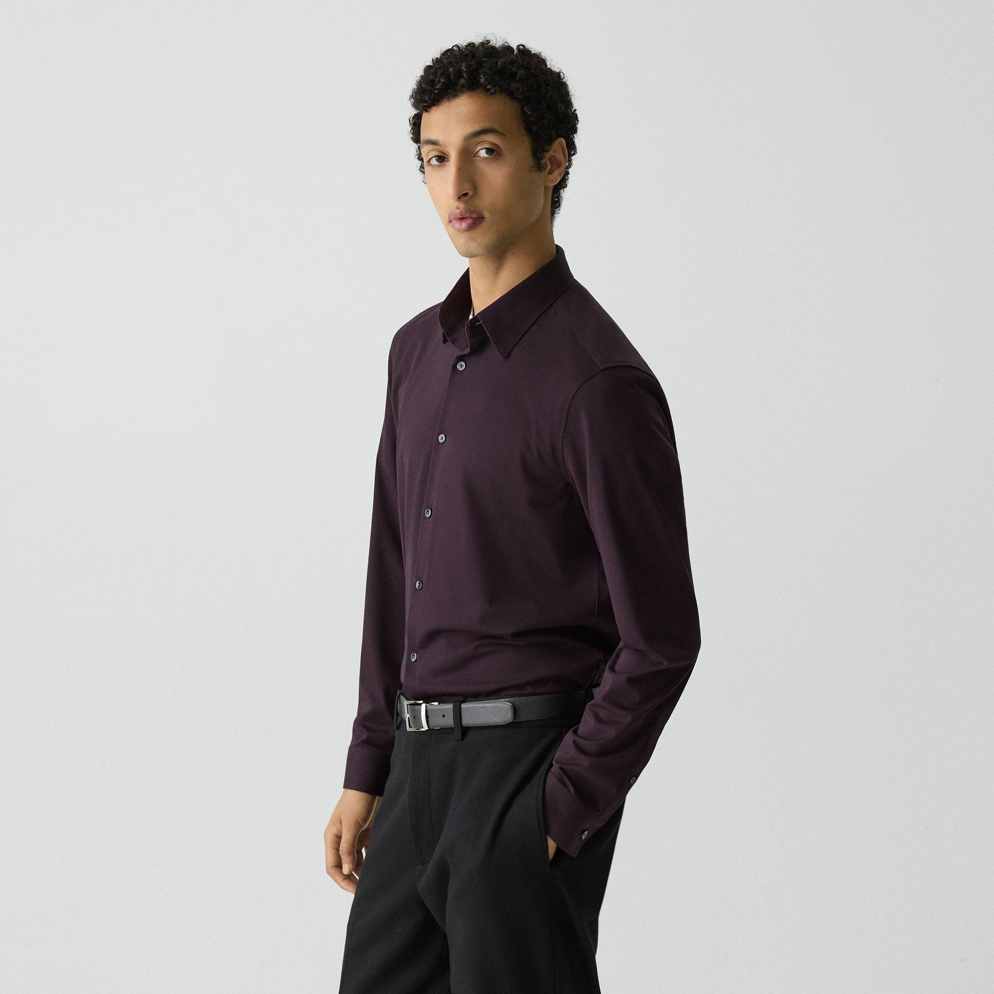 Sylvain Shirt in Structure Knit - 3