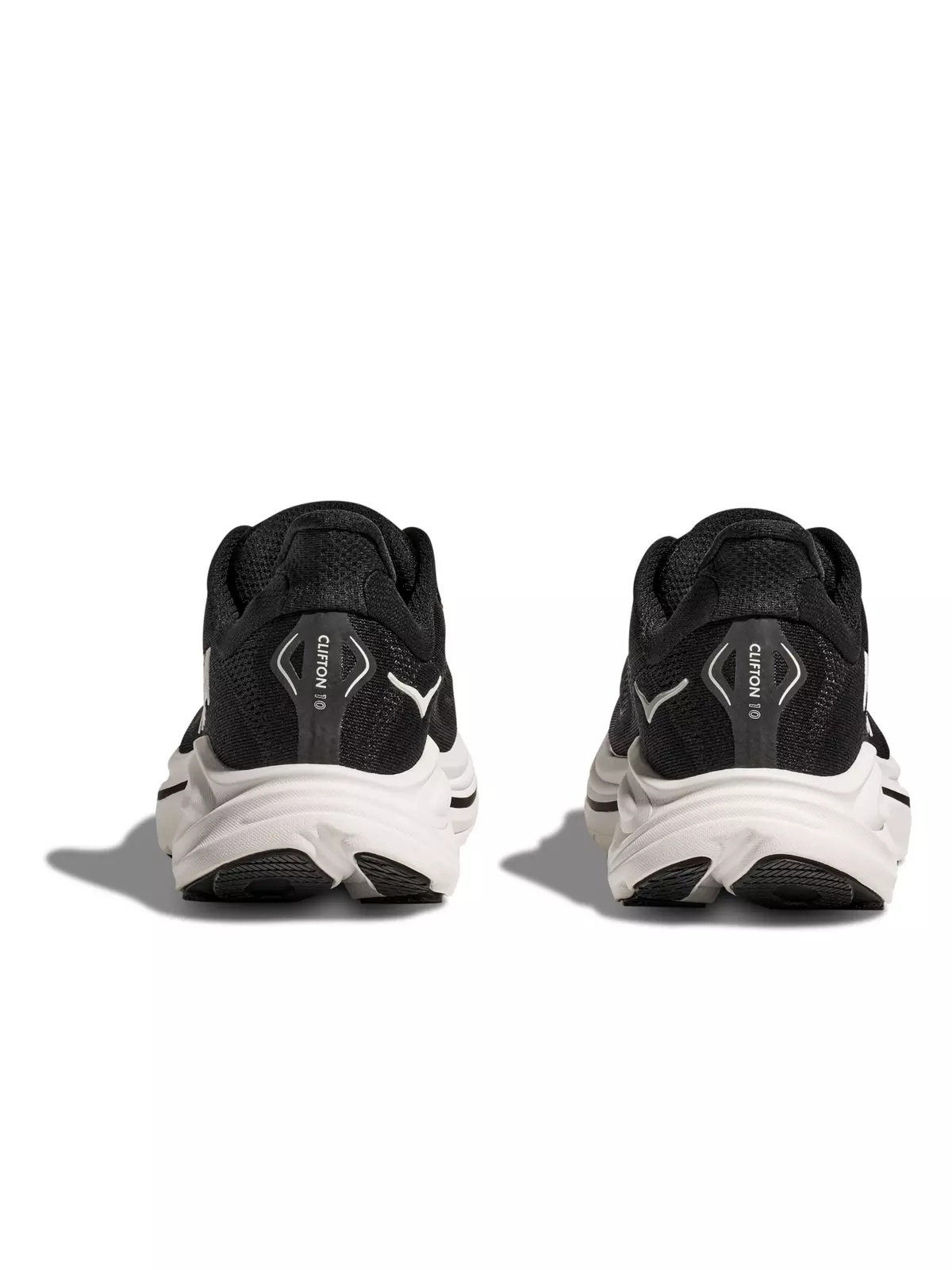 Clifton 10 "Black/White" Women's Running Shoe - 8