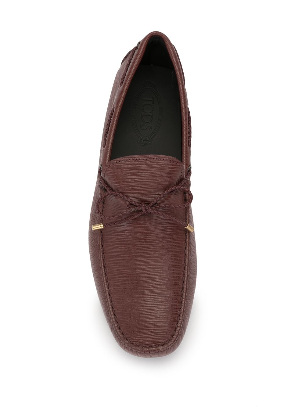 tie detail loafers - 4