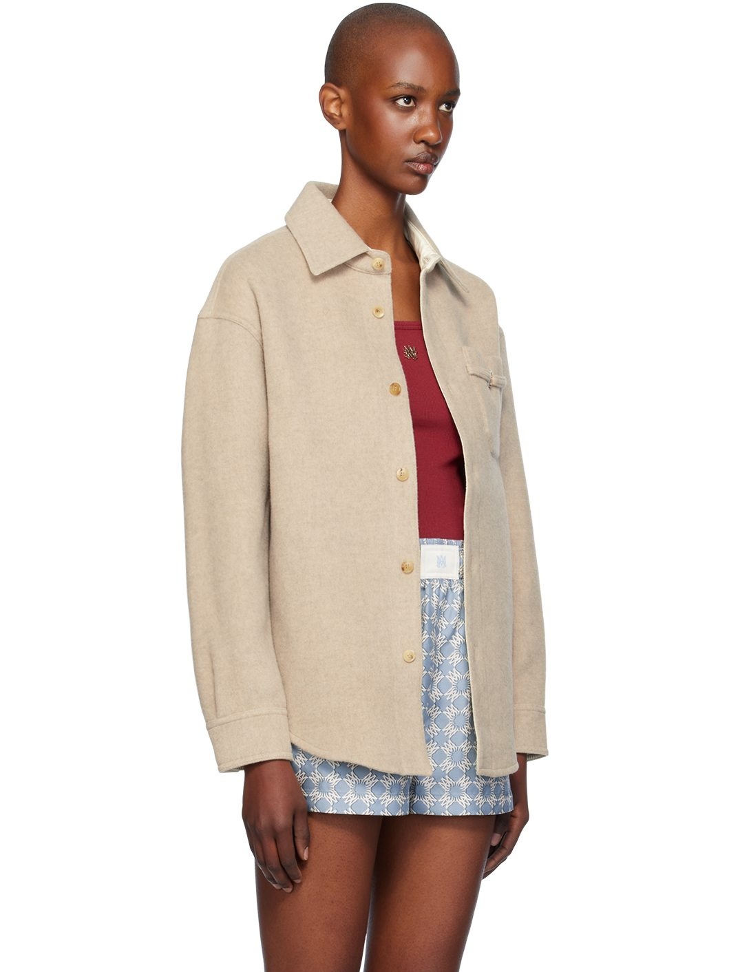 Taupe MA Pocket Jacket - 2