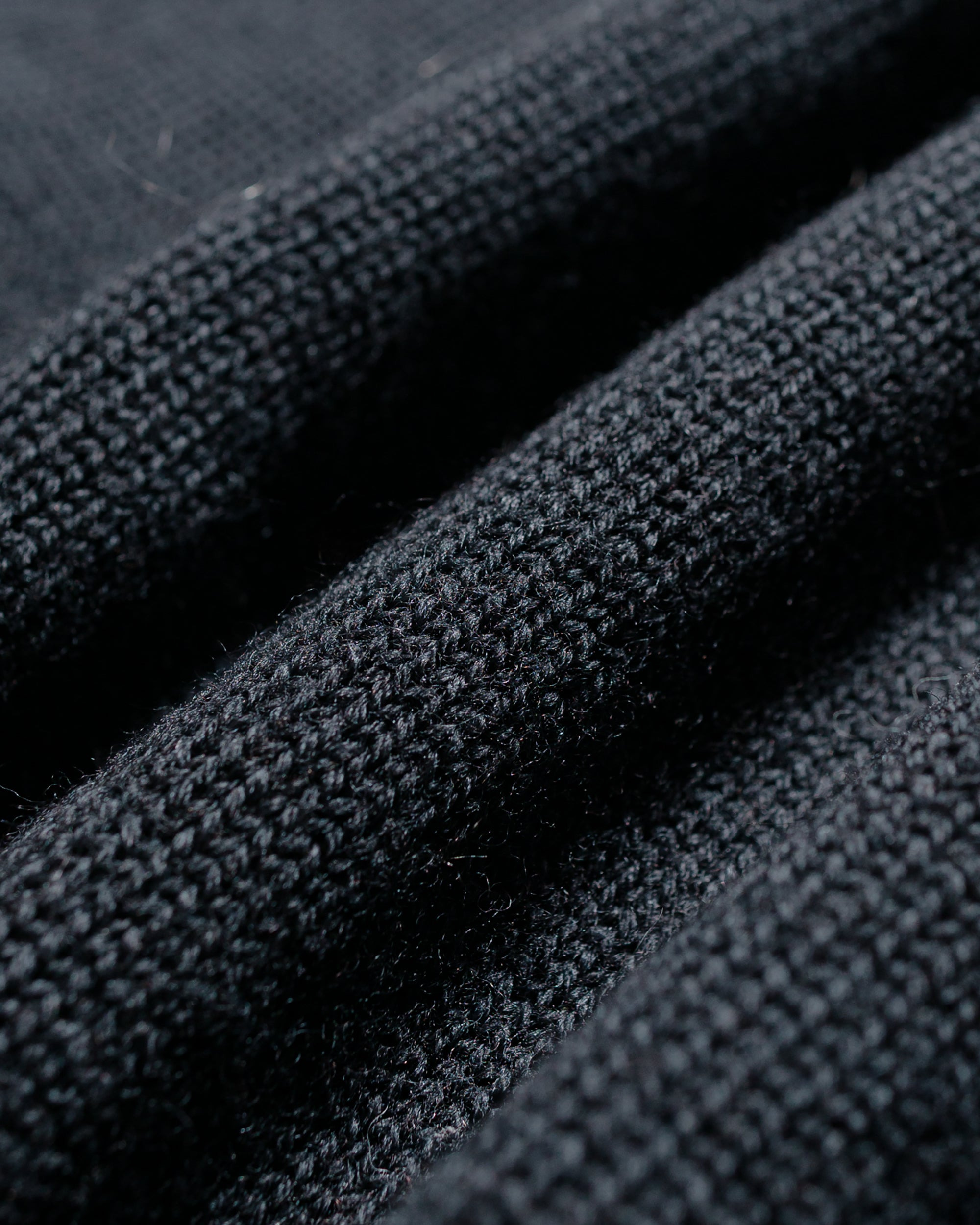 True Roundneck Off Black Rustic Merino - 6