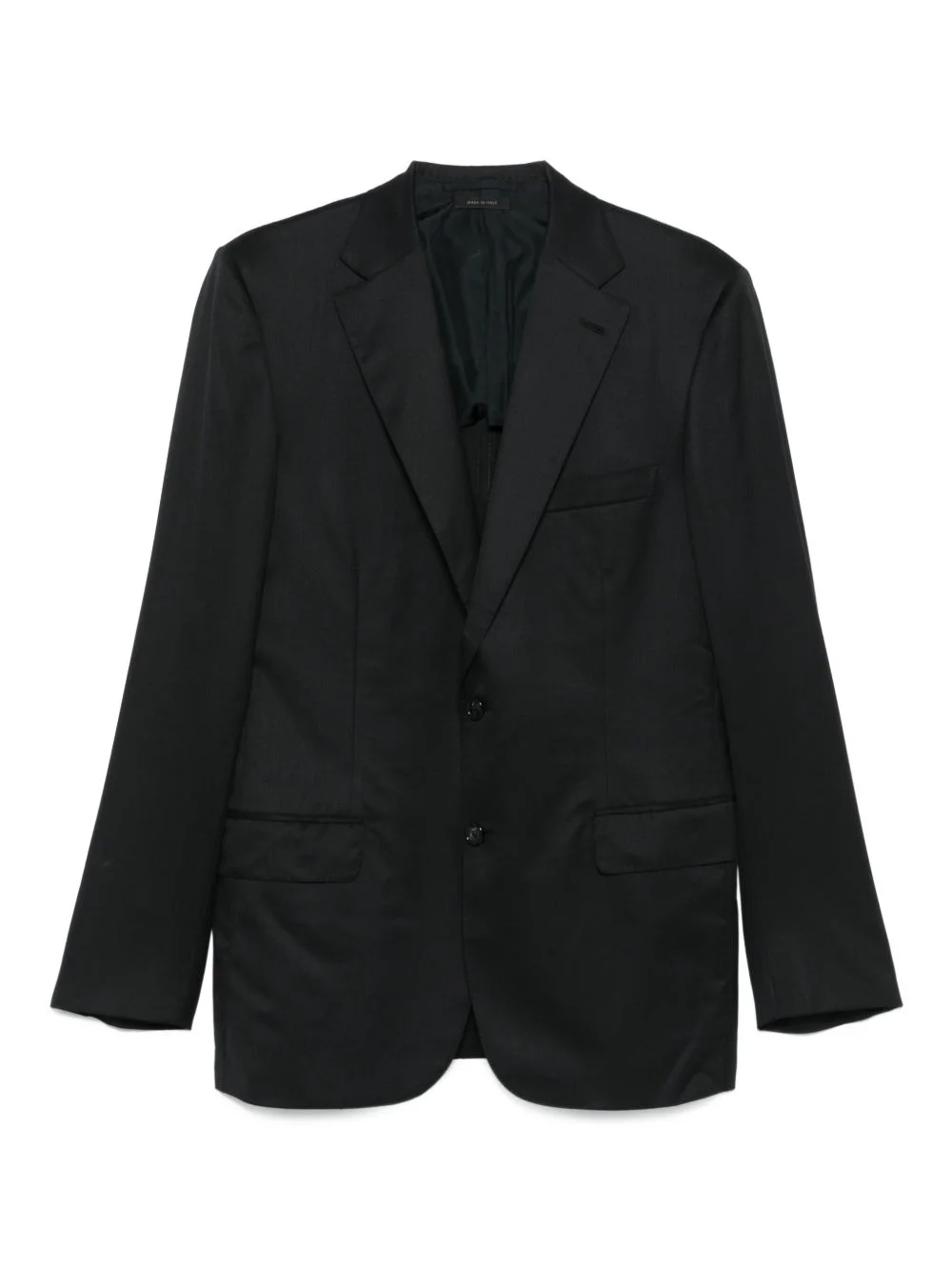 wool single-breasted suit - 1