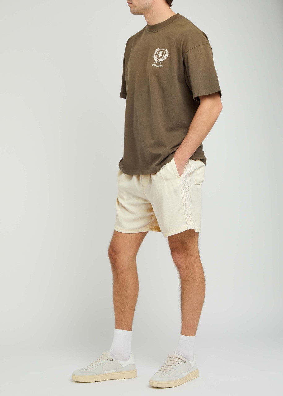 Represent Panelled Twill Shorts - 4