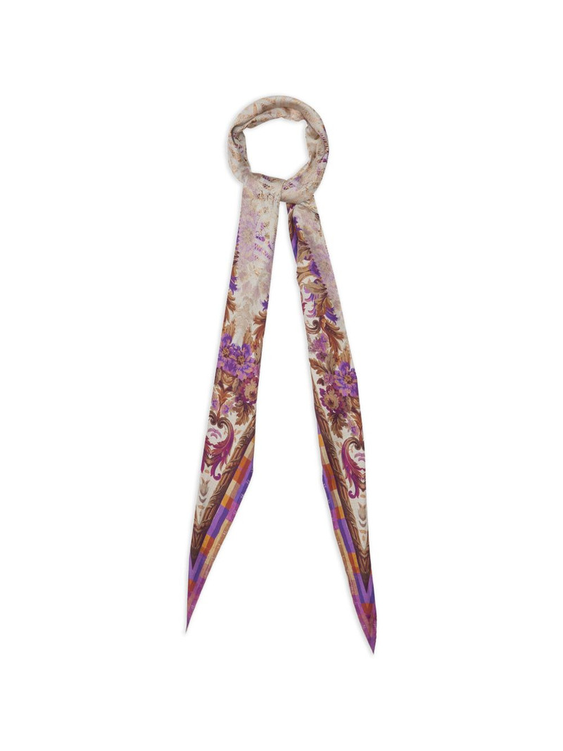 floral scarf 1