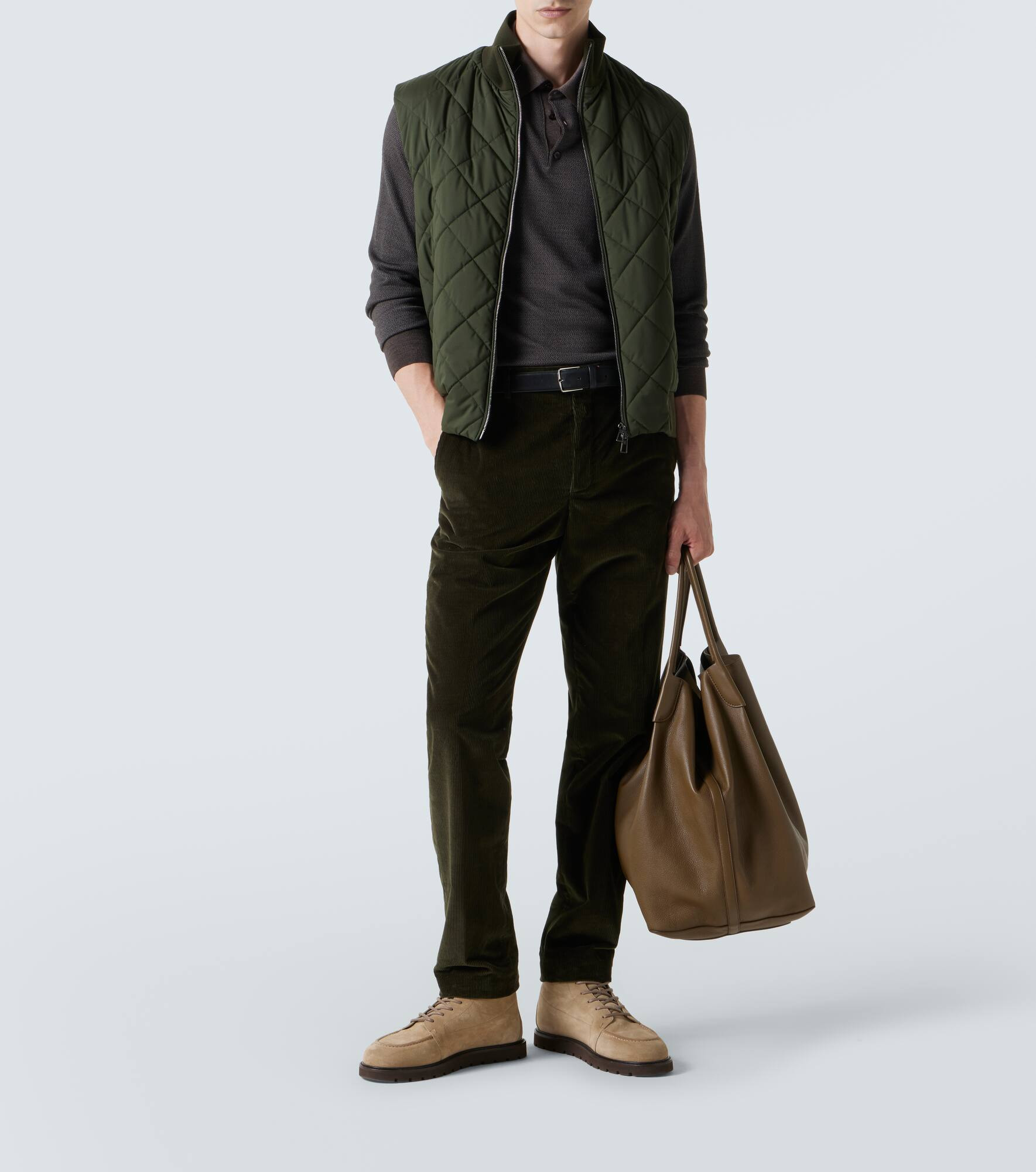 Wool and silk polo shirt - 2