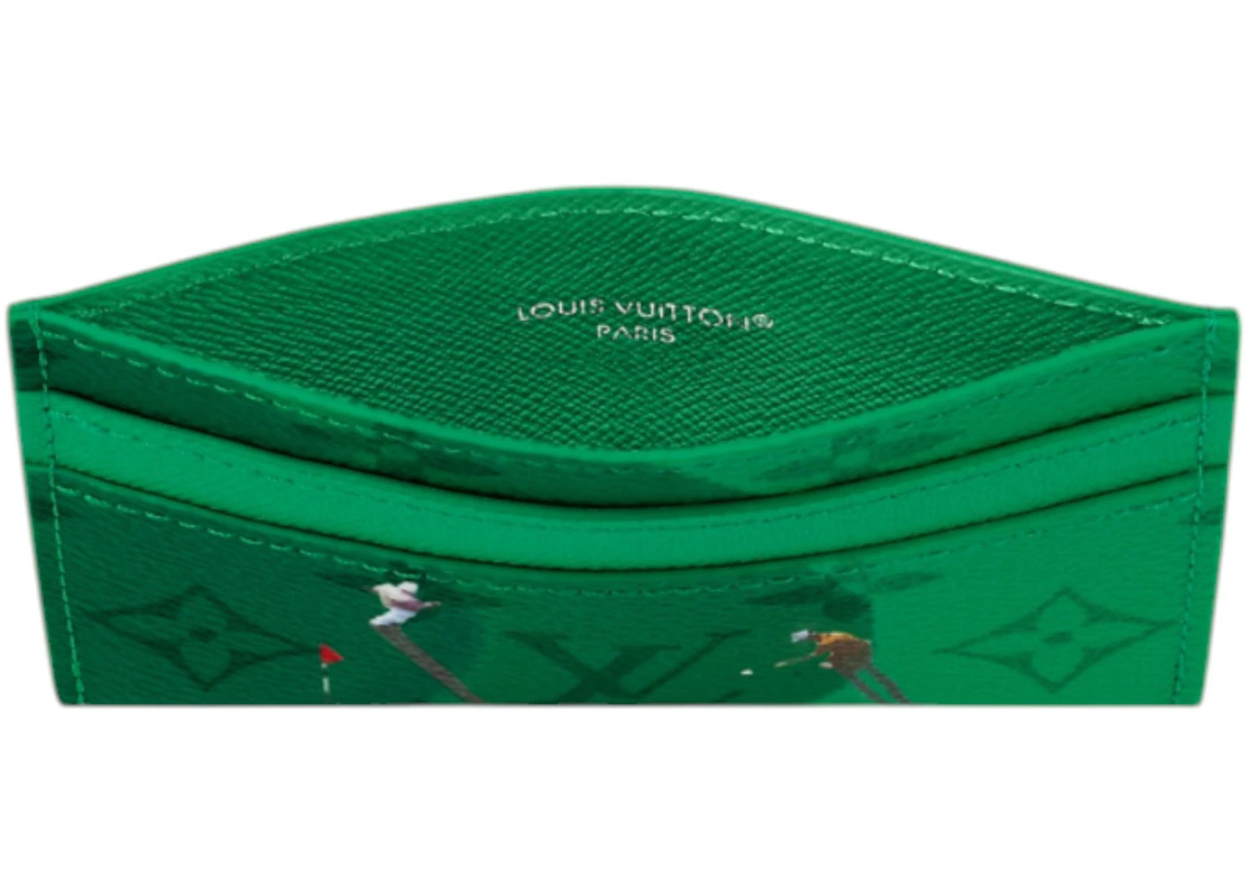 Louis Vuitton Golf Double Card Case Green - 2