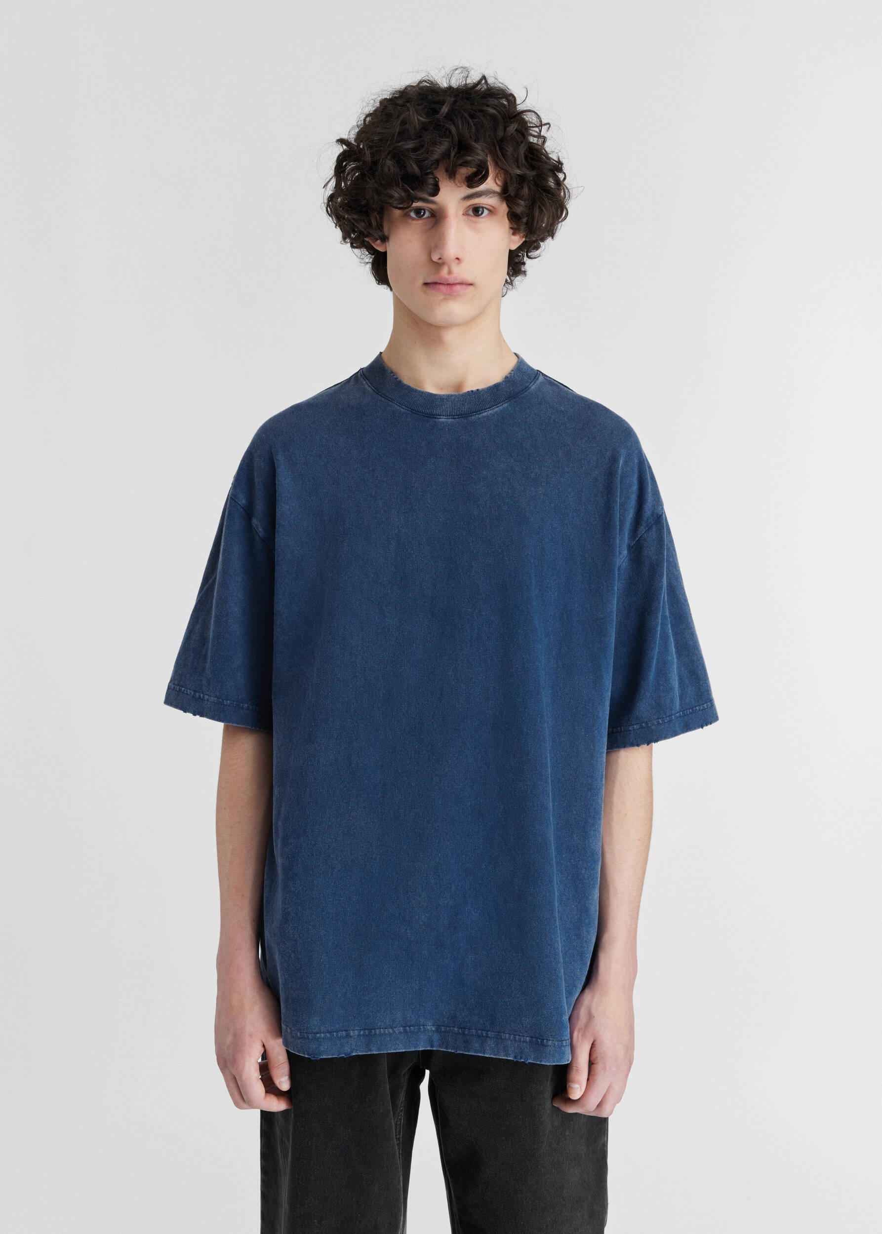 Optic Distressed T-Shirt - 2