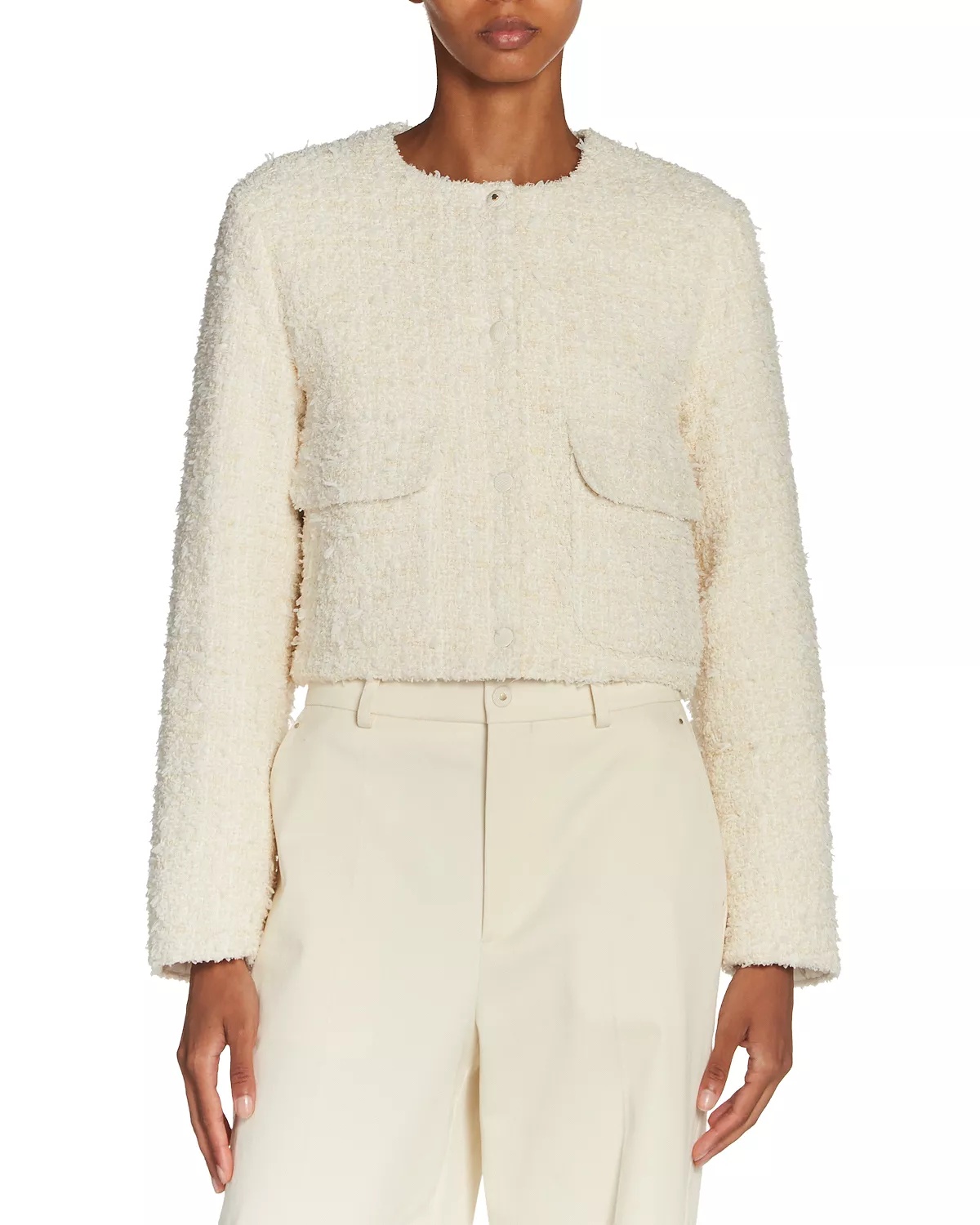 Dauphin Mixed Media Jacket - 3