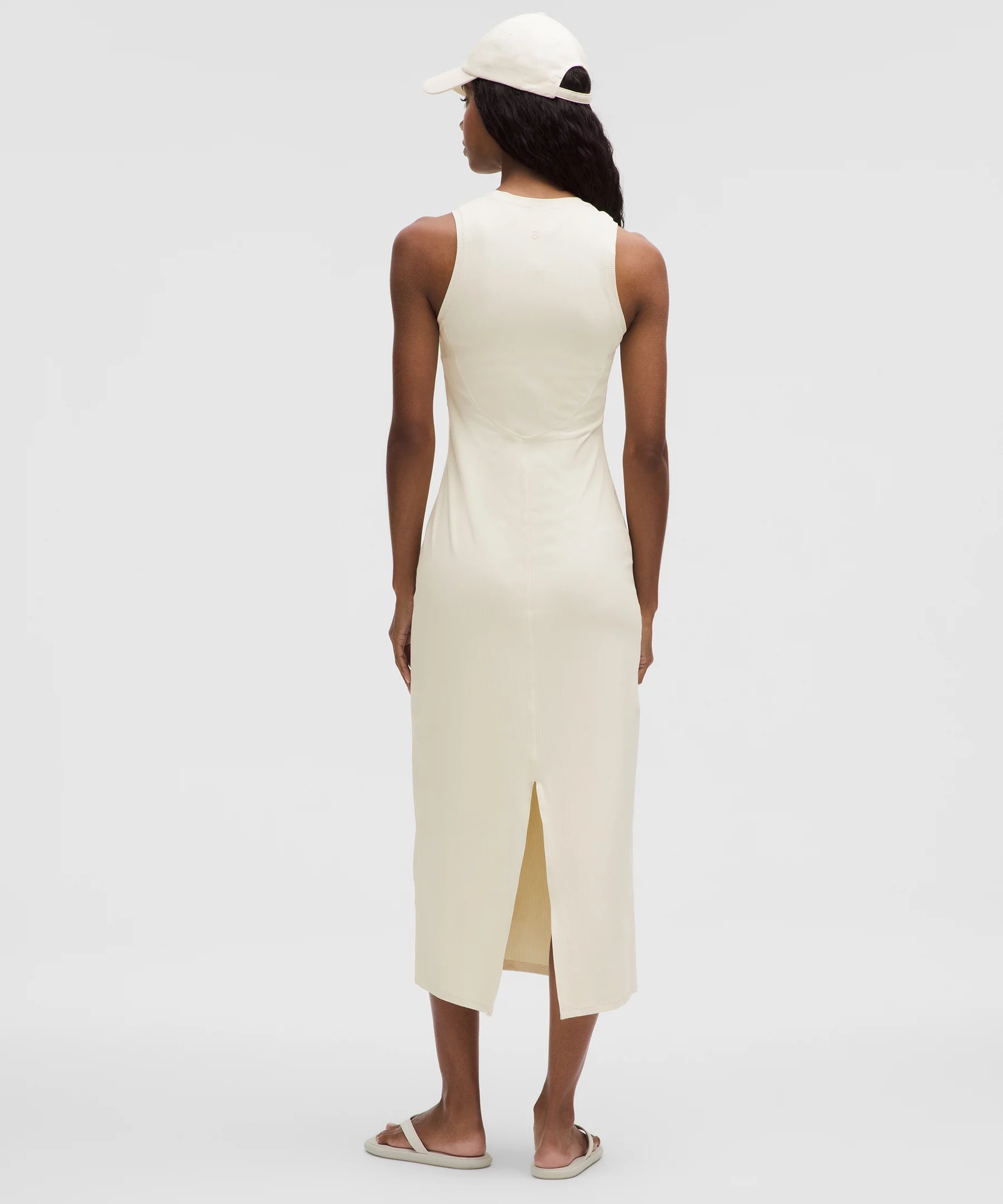 All Aligned Ribbed Midi Dress - 2