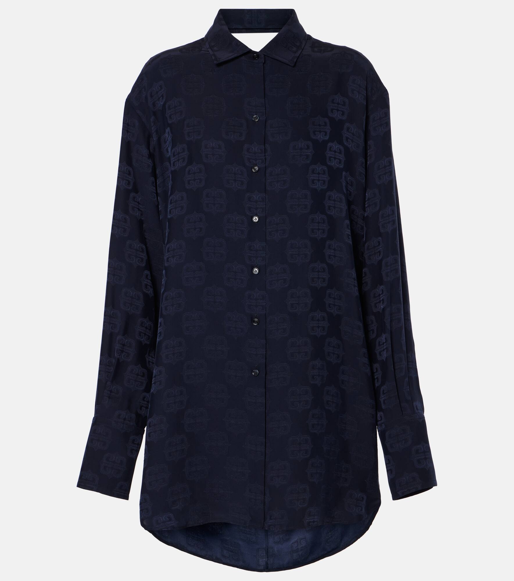 4G oversized jacquard shirt - 1