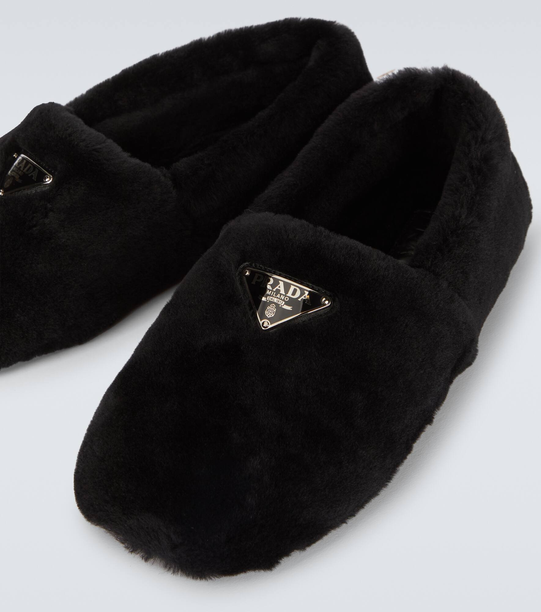 Shearling slippers - 3