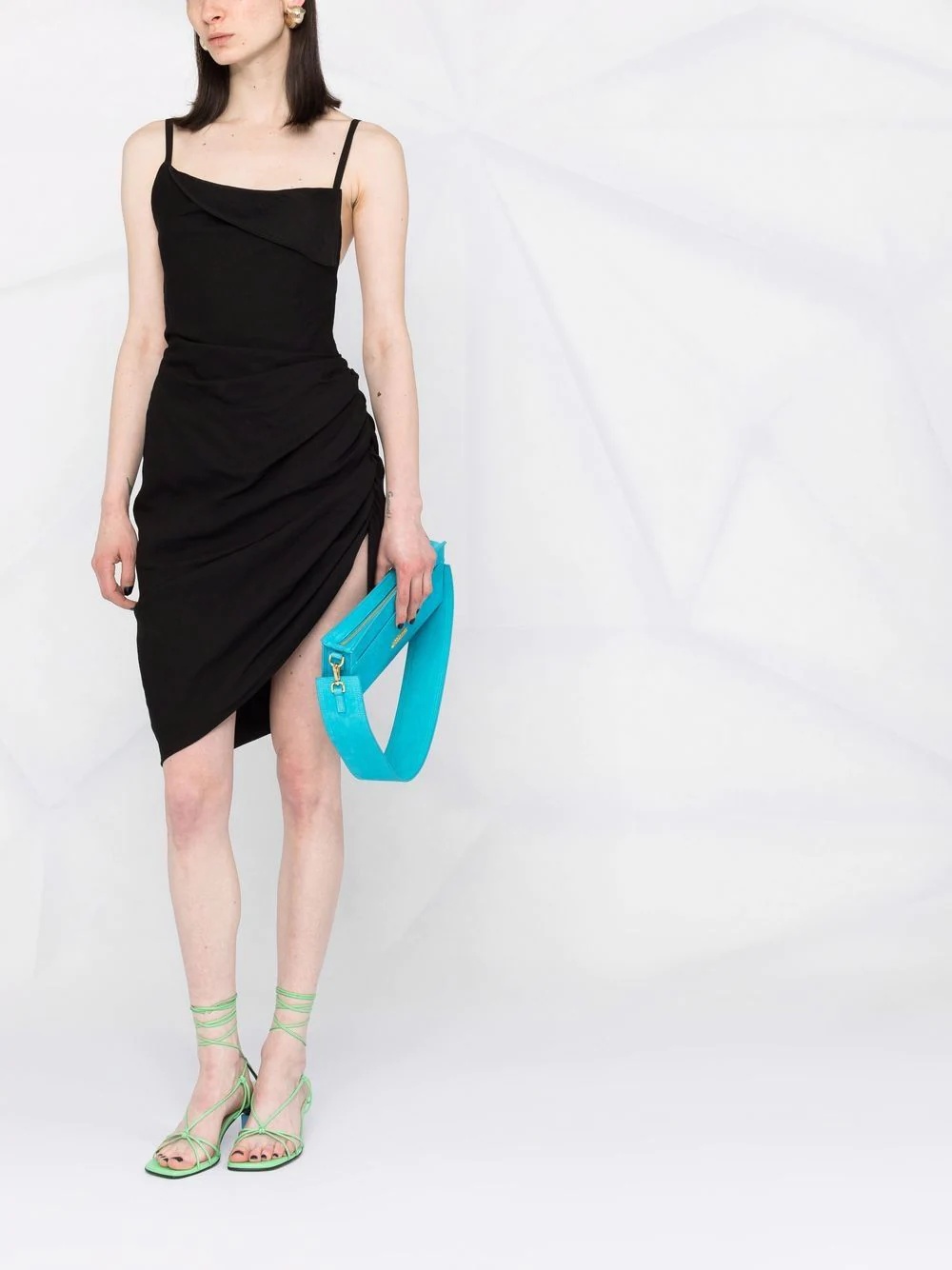 Saudade draped dress - 2