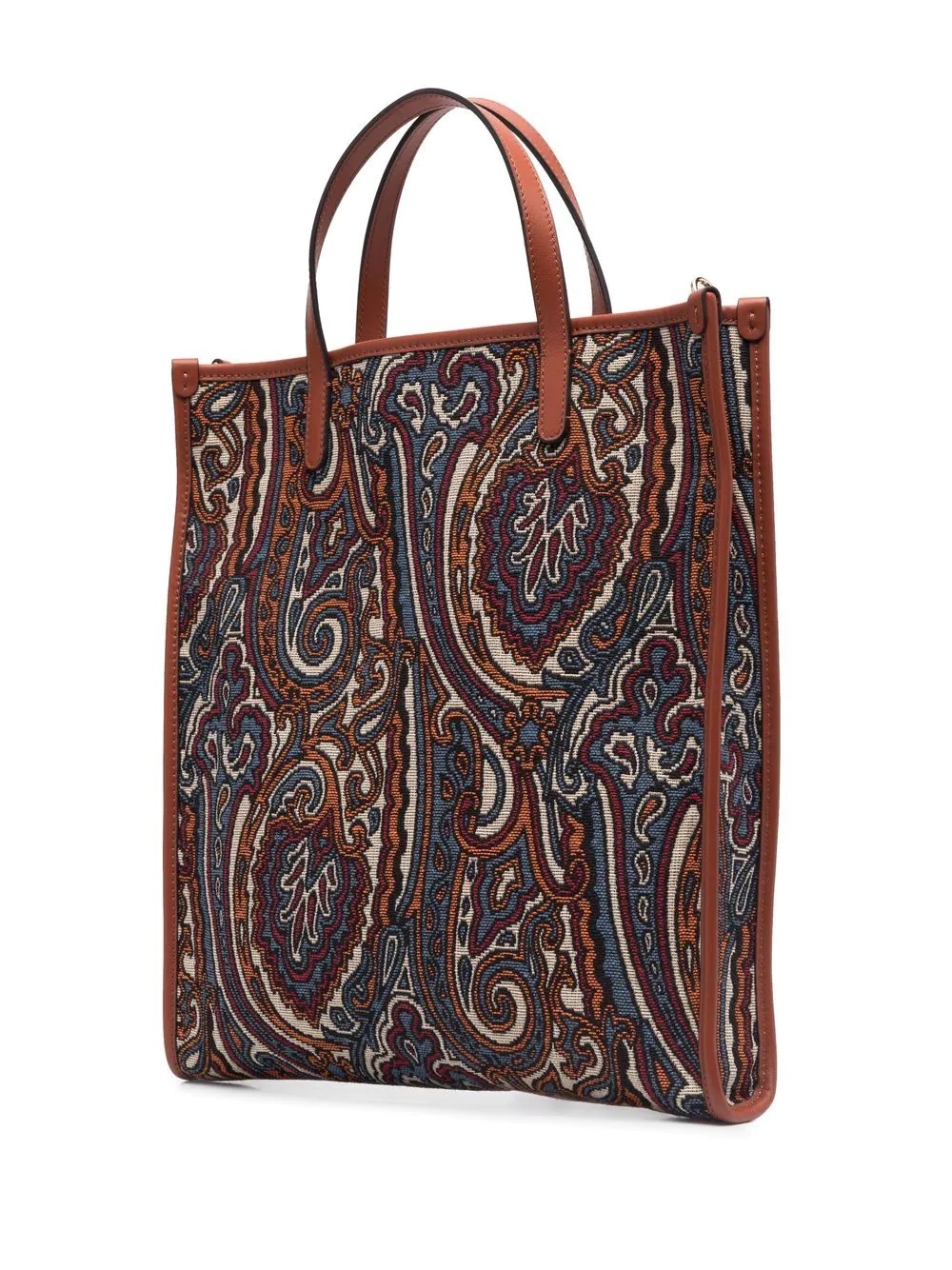 paisley-print tote bag - 3