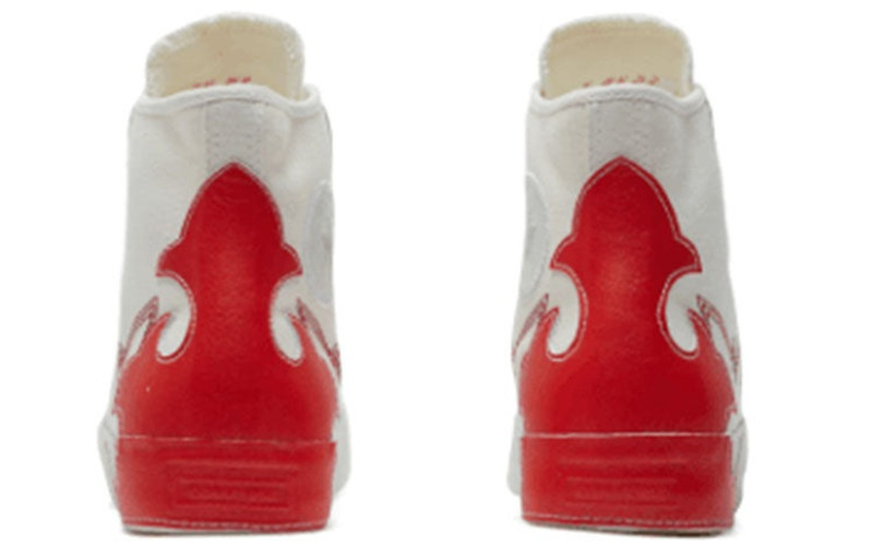 Converse (WMNS) Converse Chuck Taylor All Star Sasha High Top Canvas Le Egret Red 565003C outlook