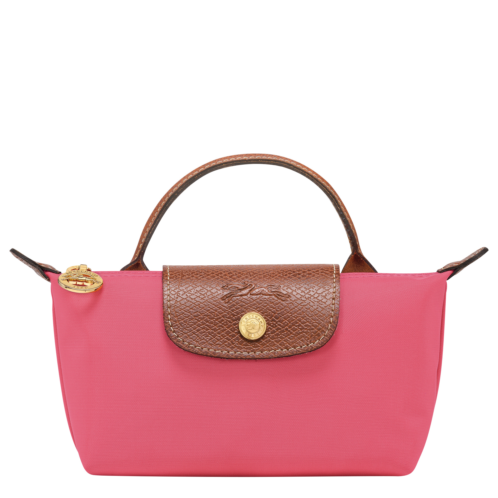 Le Pliage Original Pouch with handle Grenadine - Recycled canvas - 1