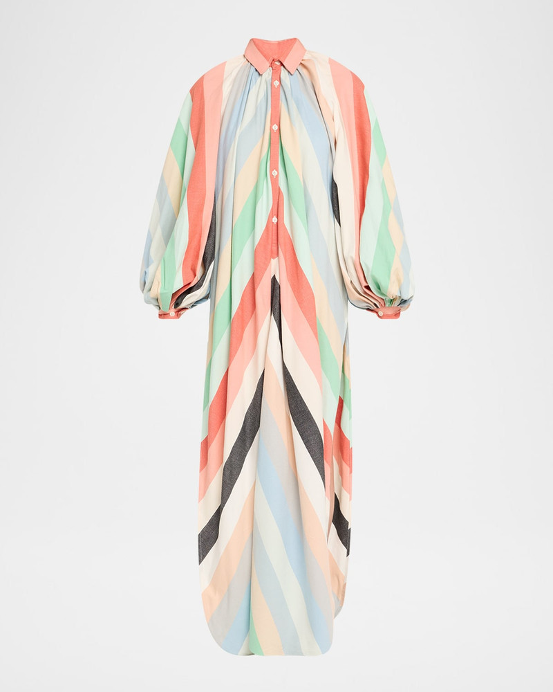 The Touareg Dress with Balloon Sleeves 1
