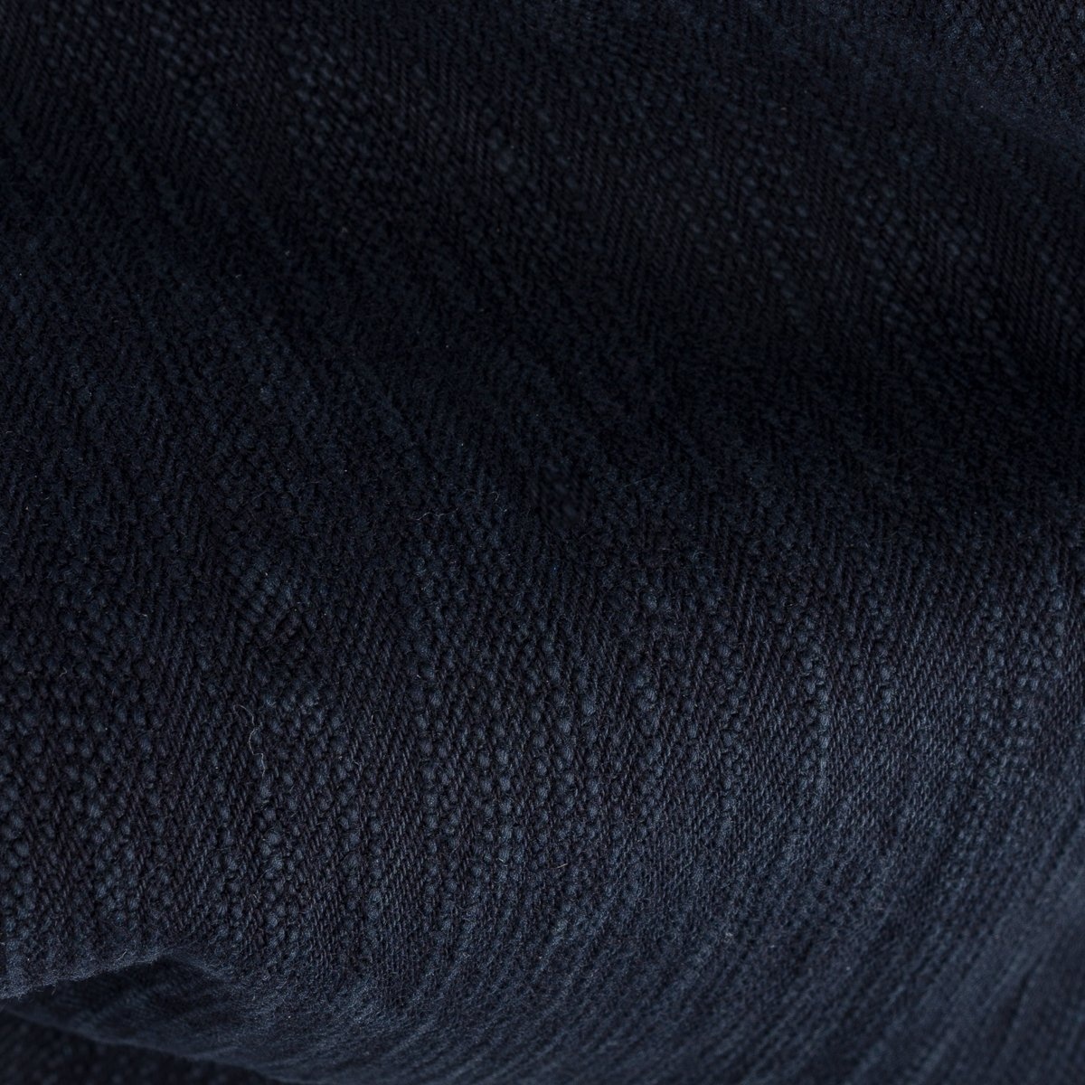 IH-666S-SLBod 16oz Slubby Selvedge Denim Slim Straight Cut Jeans - Indigo Overdyed Black - 12