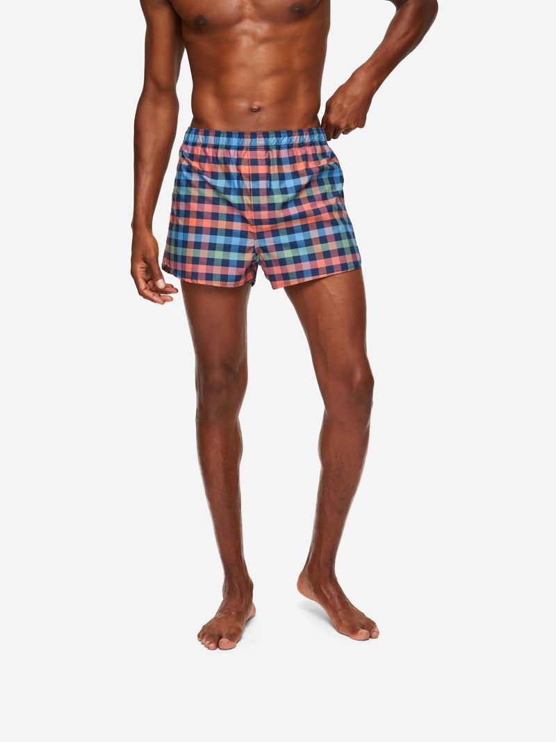 Men's Modern Fit Boxers Barker 34 Cotton Multi - 6