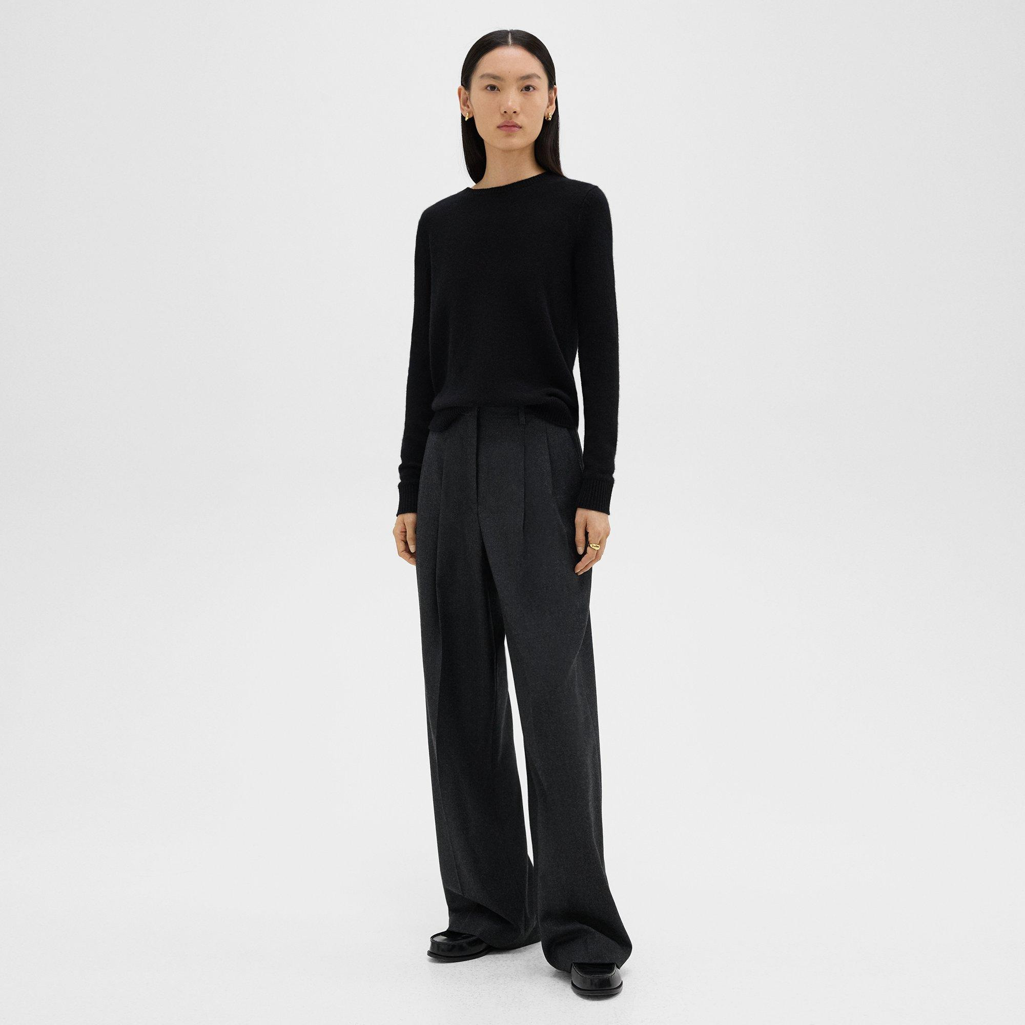 Double Pleat Pant, 29’’ in Sleek Flannel - 2