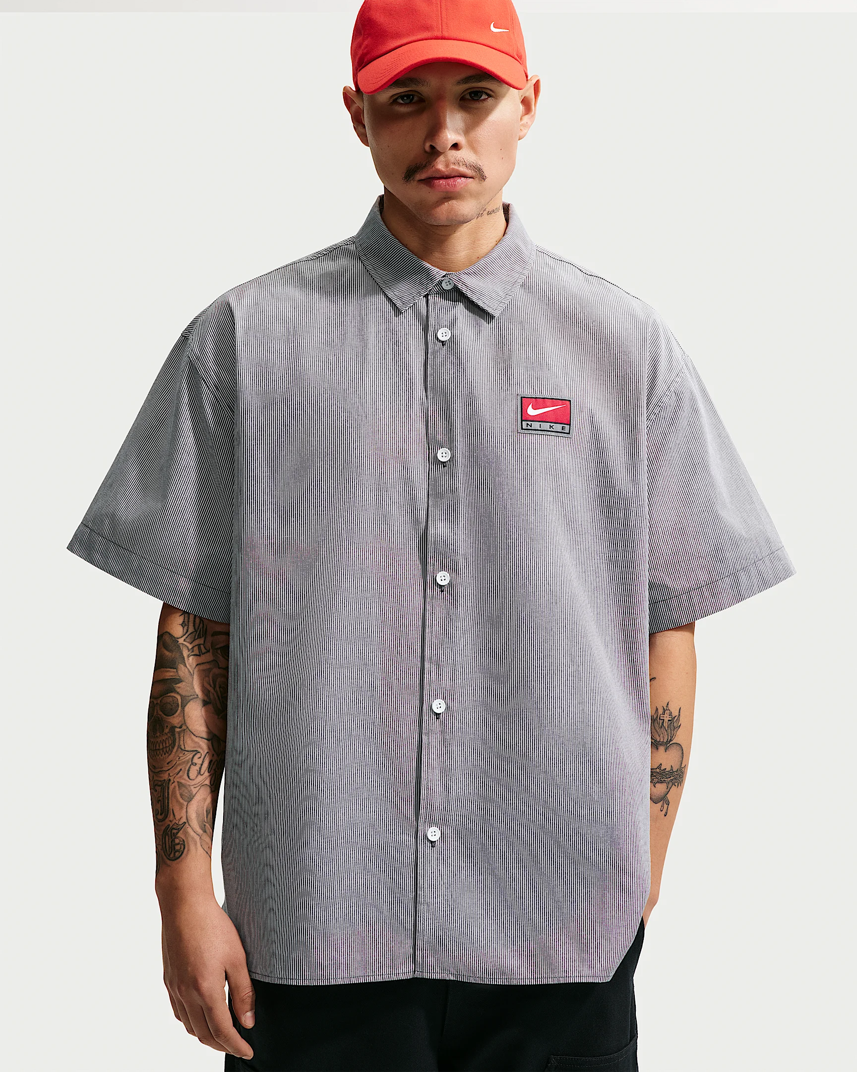 Nike Life Men's Short-Sleeve Button-Down Top - 1