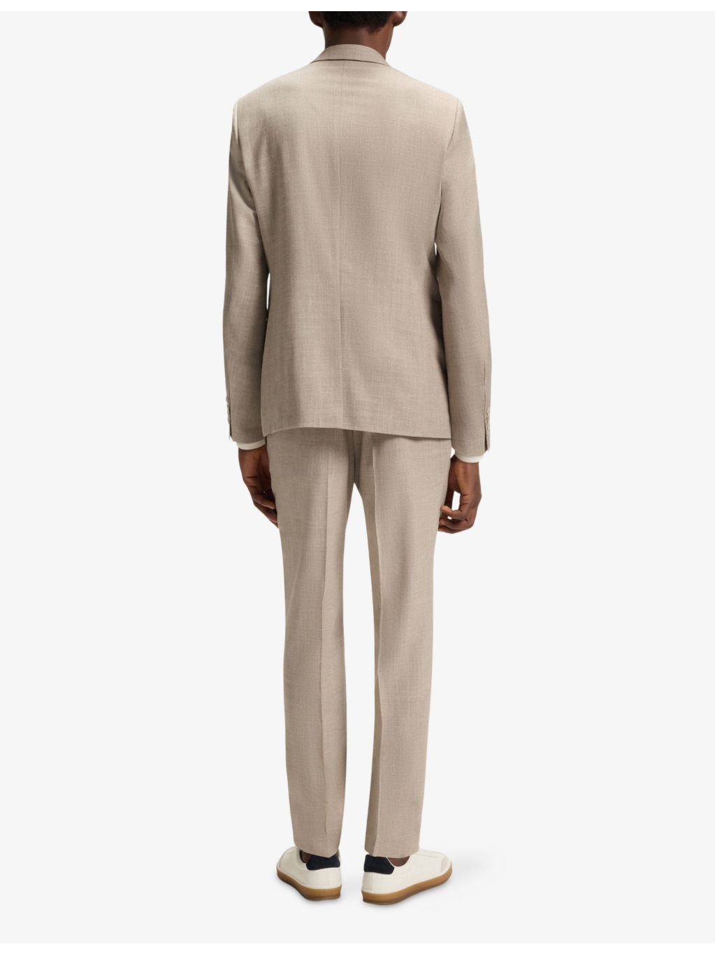 Beckham x BOSS Slim-Fit Single-Breasted Wool Suit - 4