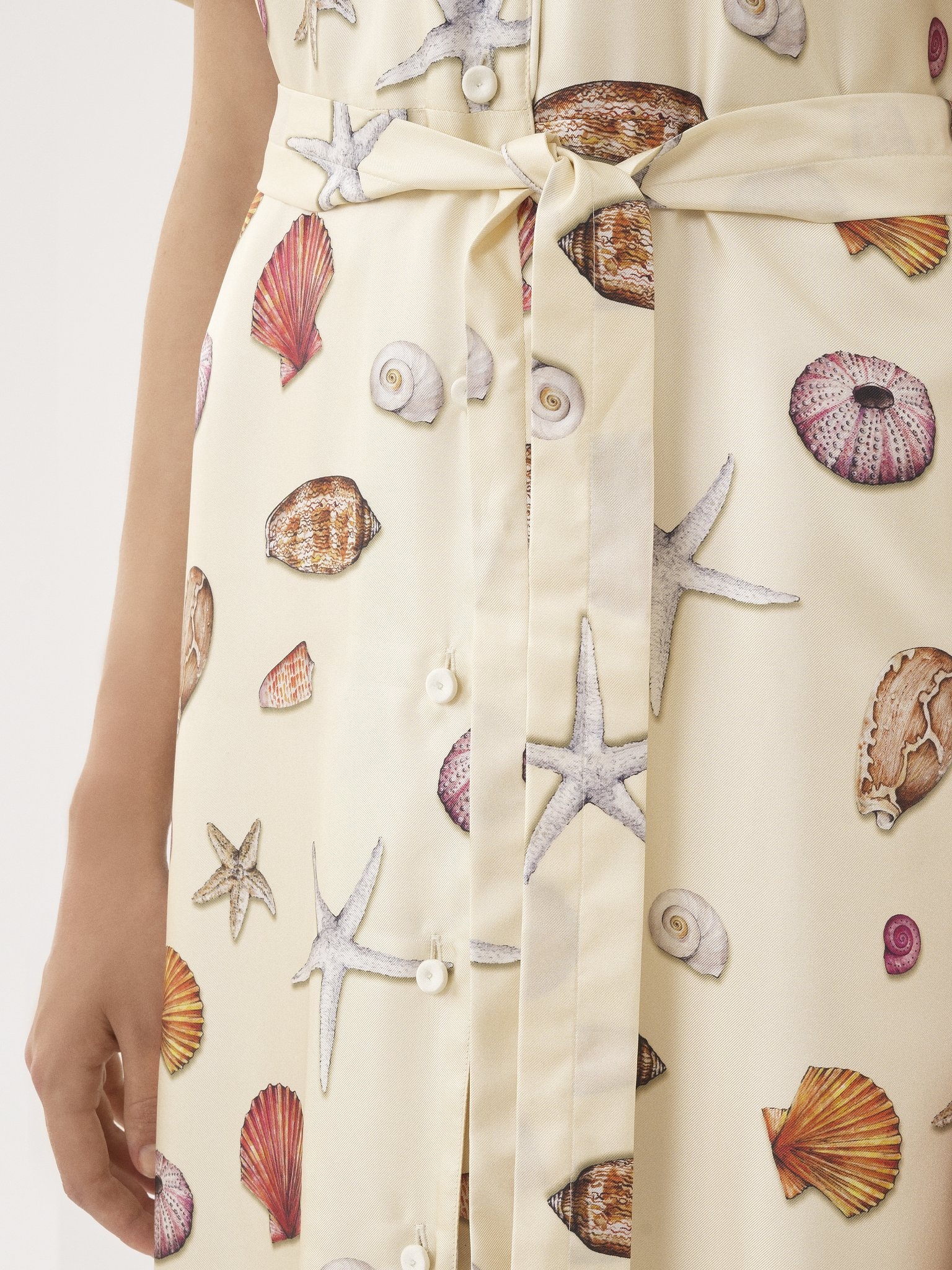 BELTED SHIRT DRESS - 7