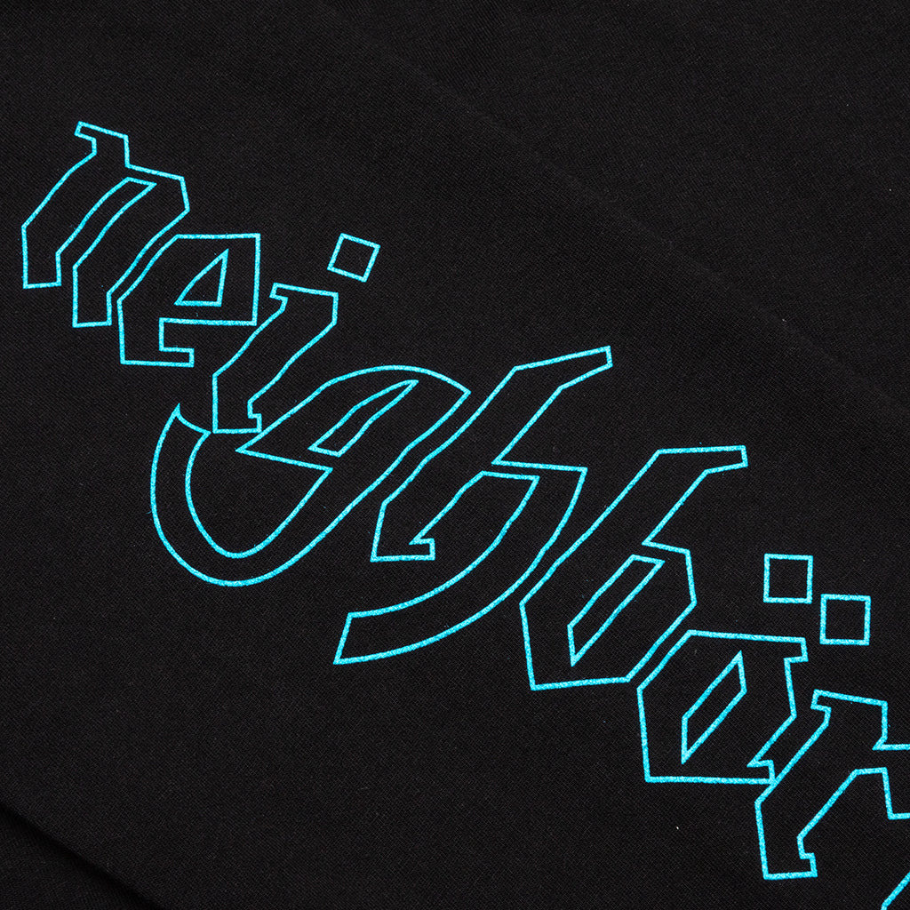 NEIGHBORHOOD X MOTOR HEAD 1 L/S C-TEE - BLACK - 4