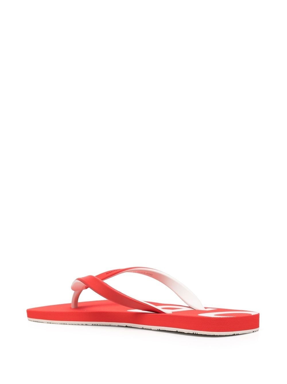 Haston logo flat flip-flops - 3