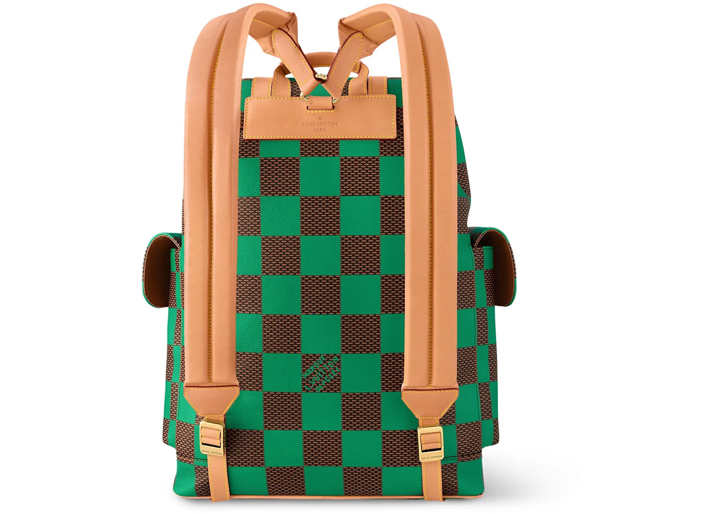 Louis Vuitton Christopher MM Backpack Damier Pop Green - 2