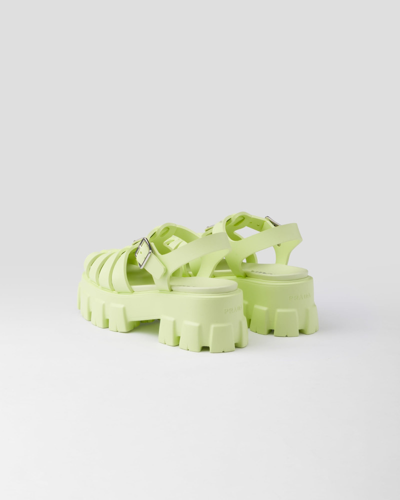 Rubber Monolith sandals 4