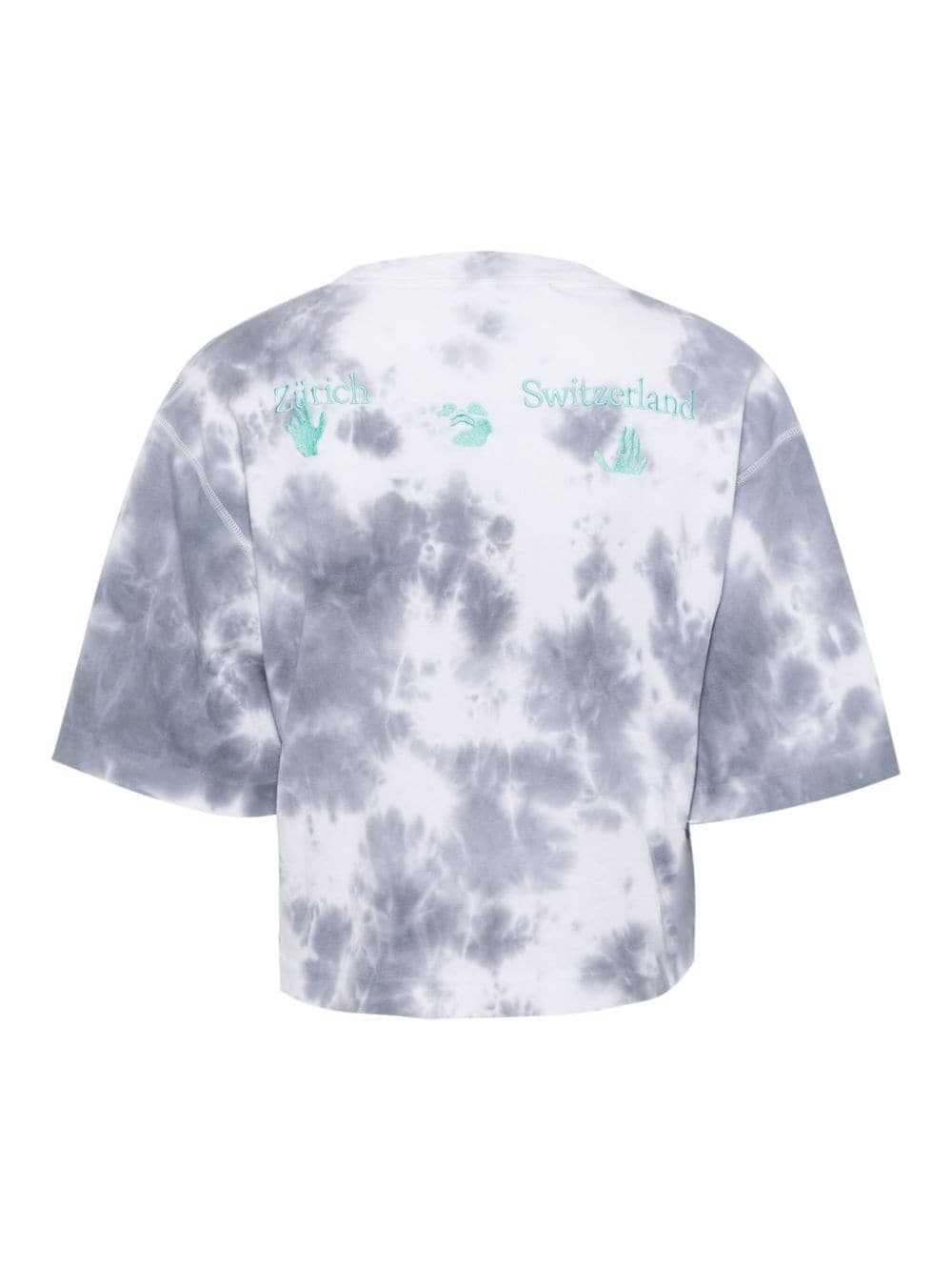 Hands Off tie-dye T-shirt - 2