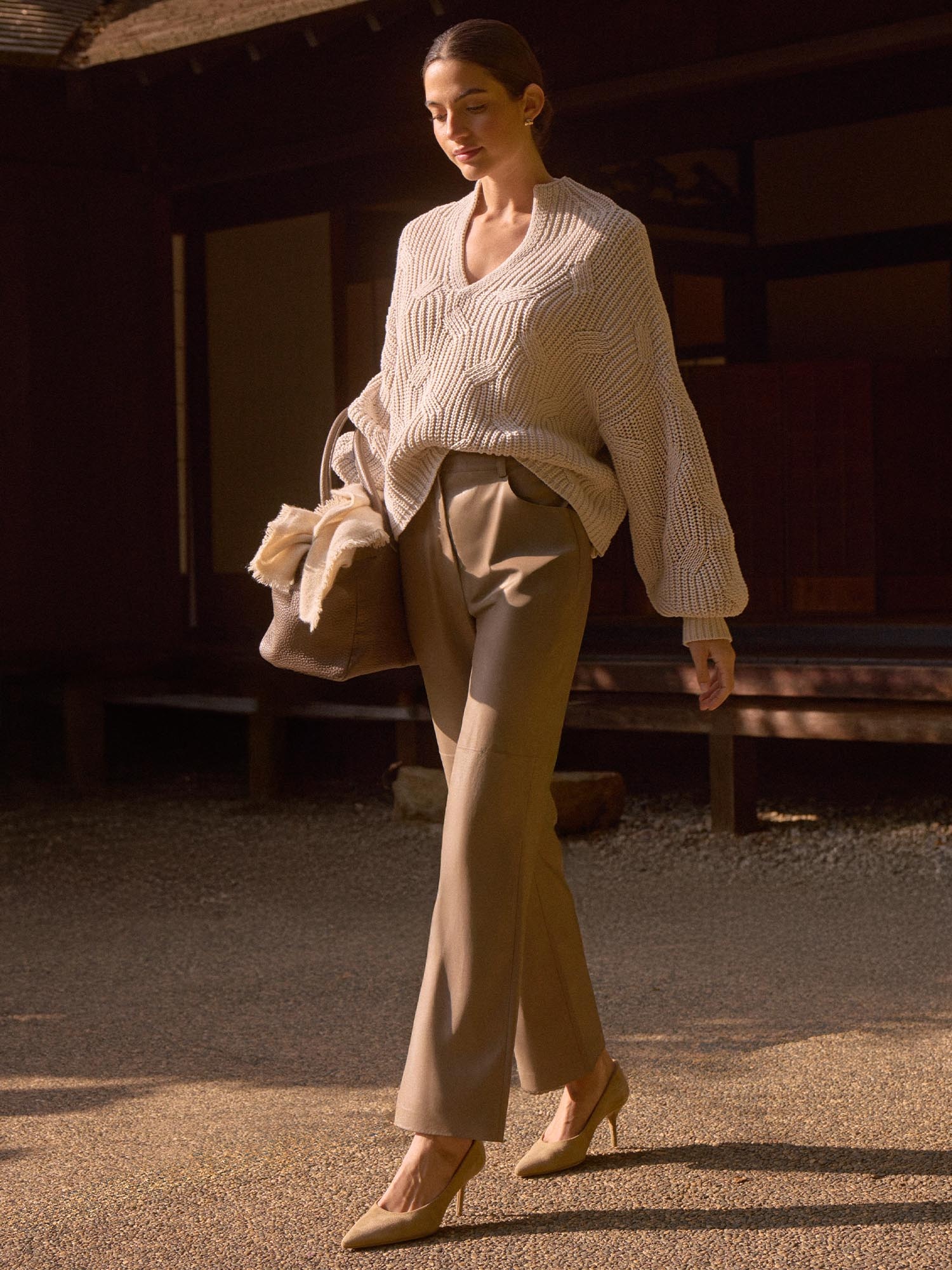 The Lara Vegan Leather Pant - 2