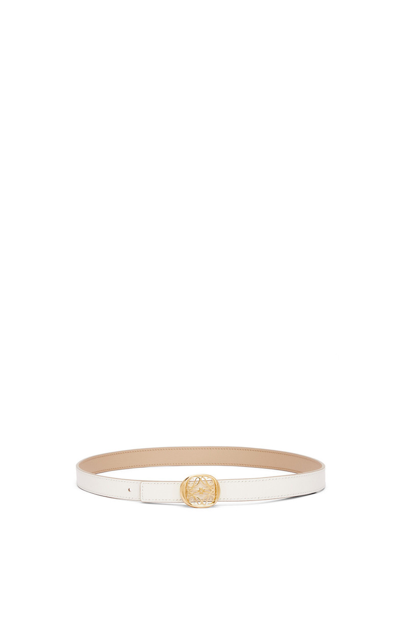 Loewe Reversible Anagram Ellipse belt in smooth calfskin outlook