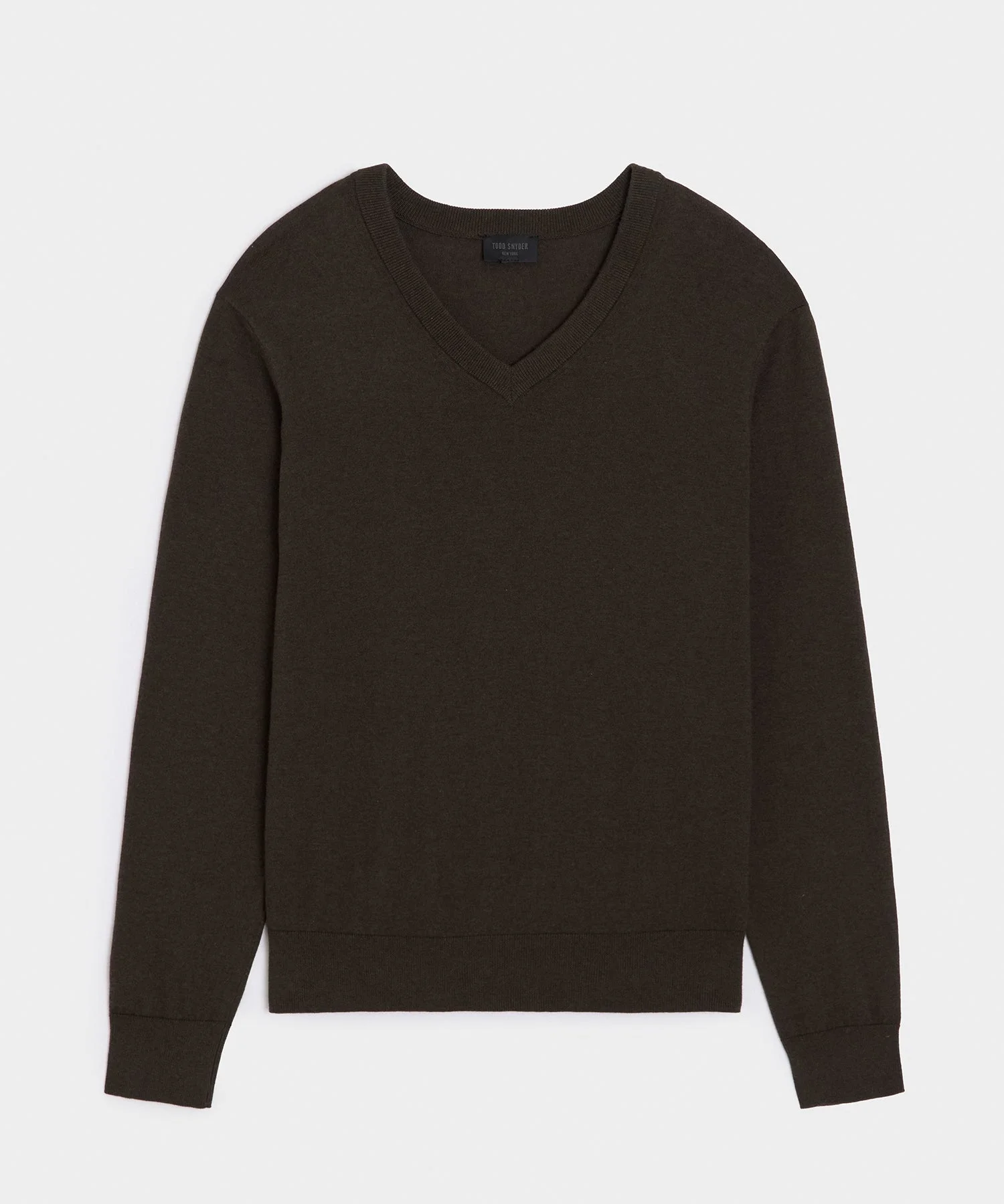 Cotton-Cashmere V-Neck - 1