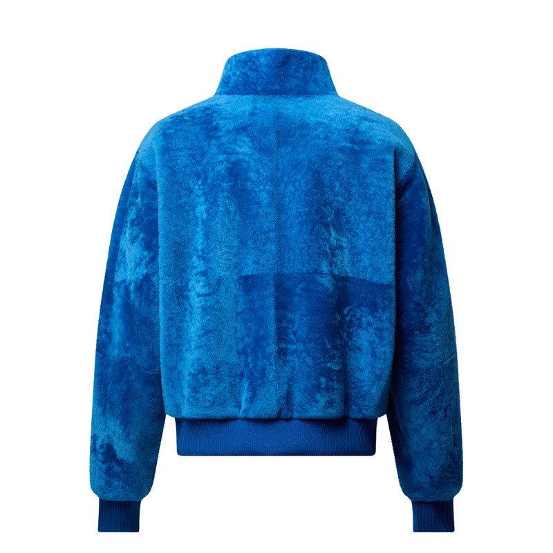Signature Shearling Track Top Blouson 3