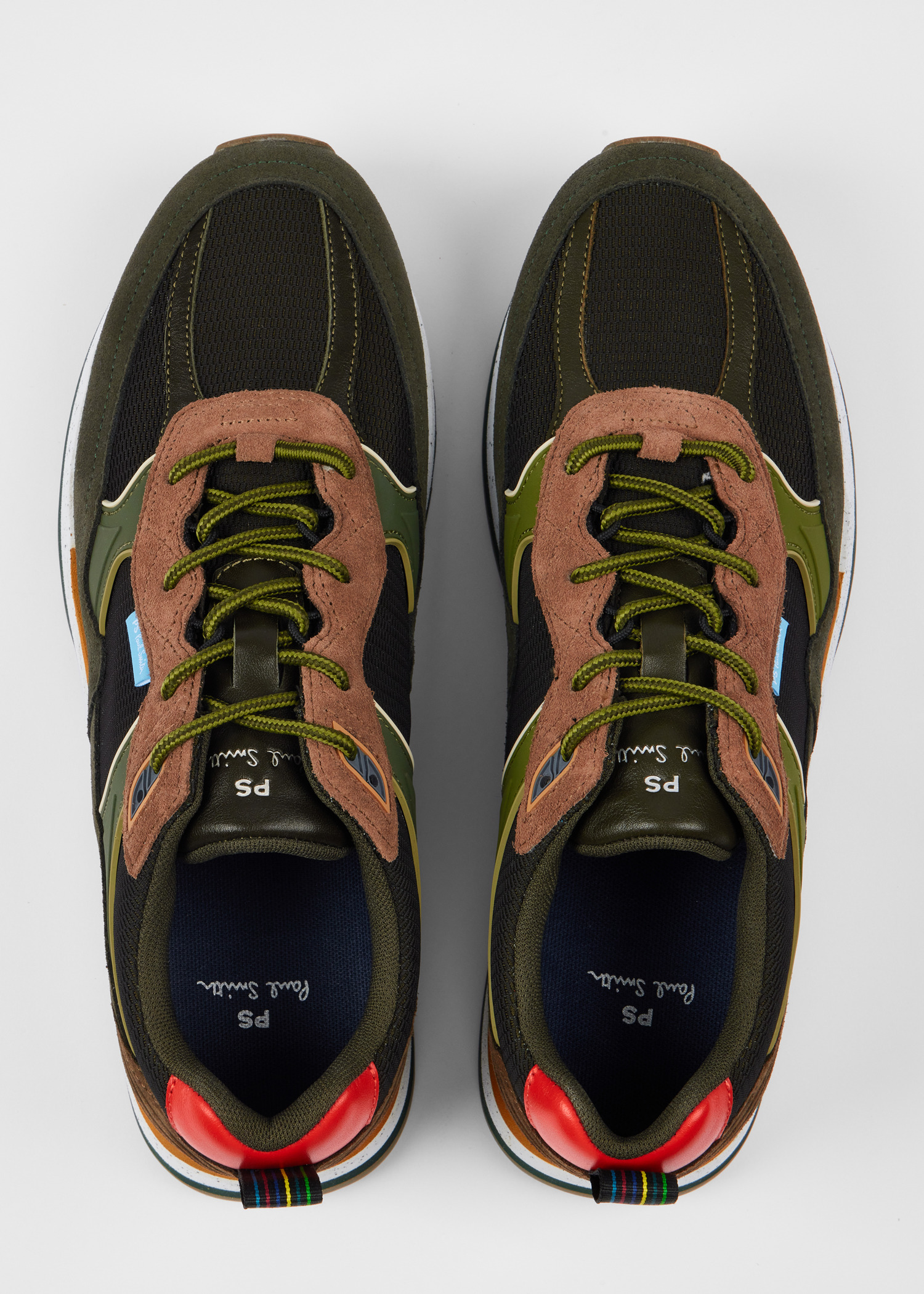 Khaki Green 'Banks' Trainers - 5
