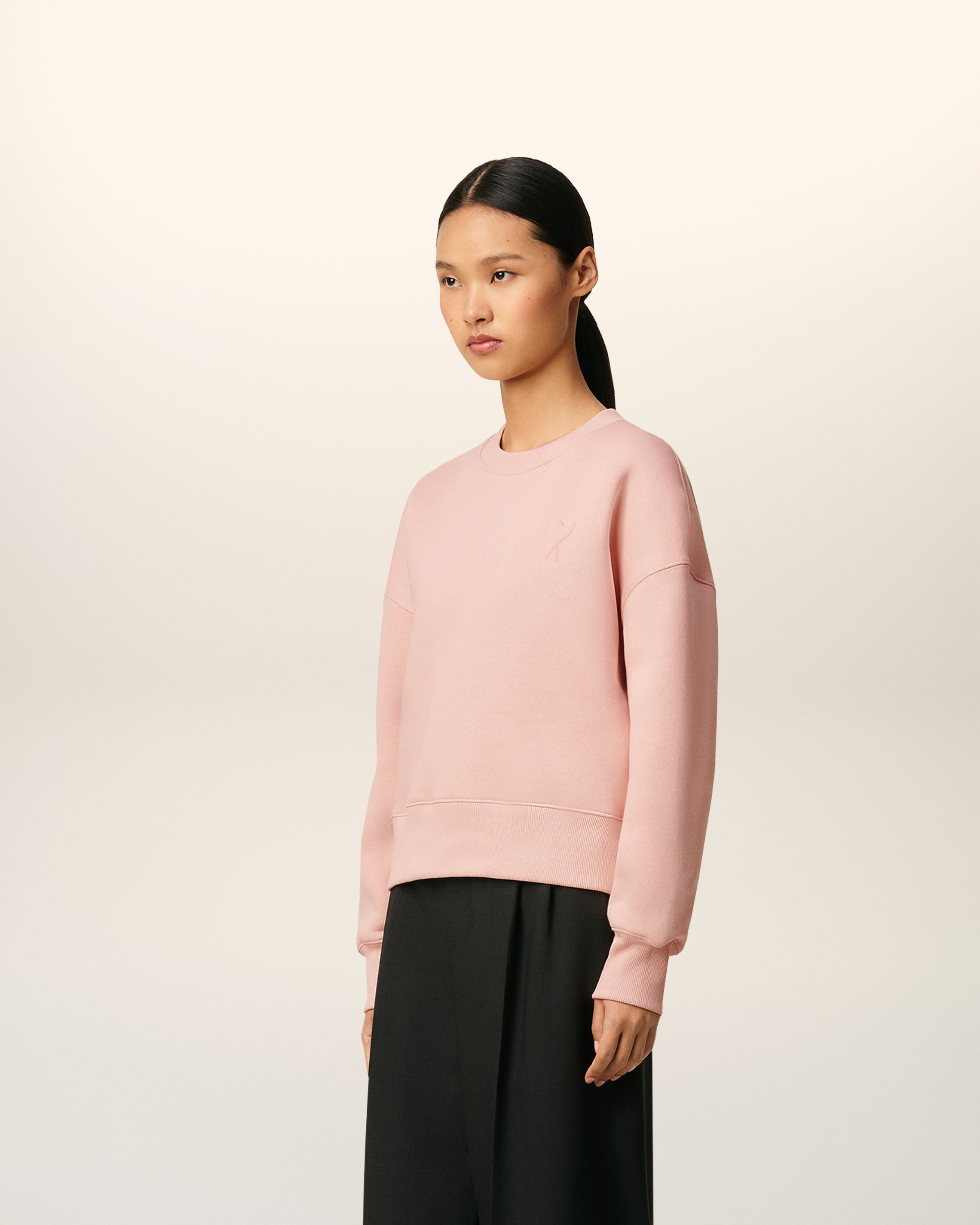 PINK COTTON AMI DE COEUR SWEATSHIRT - 11