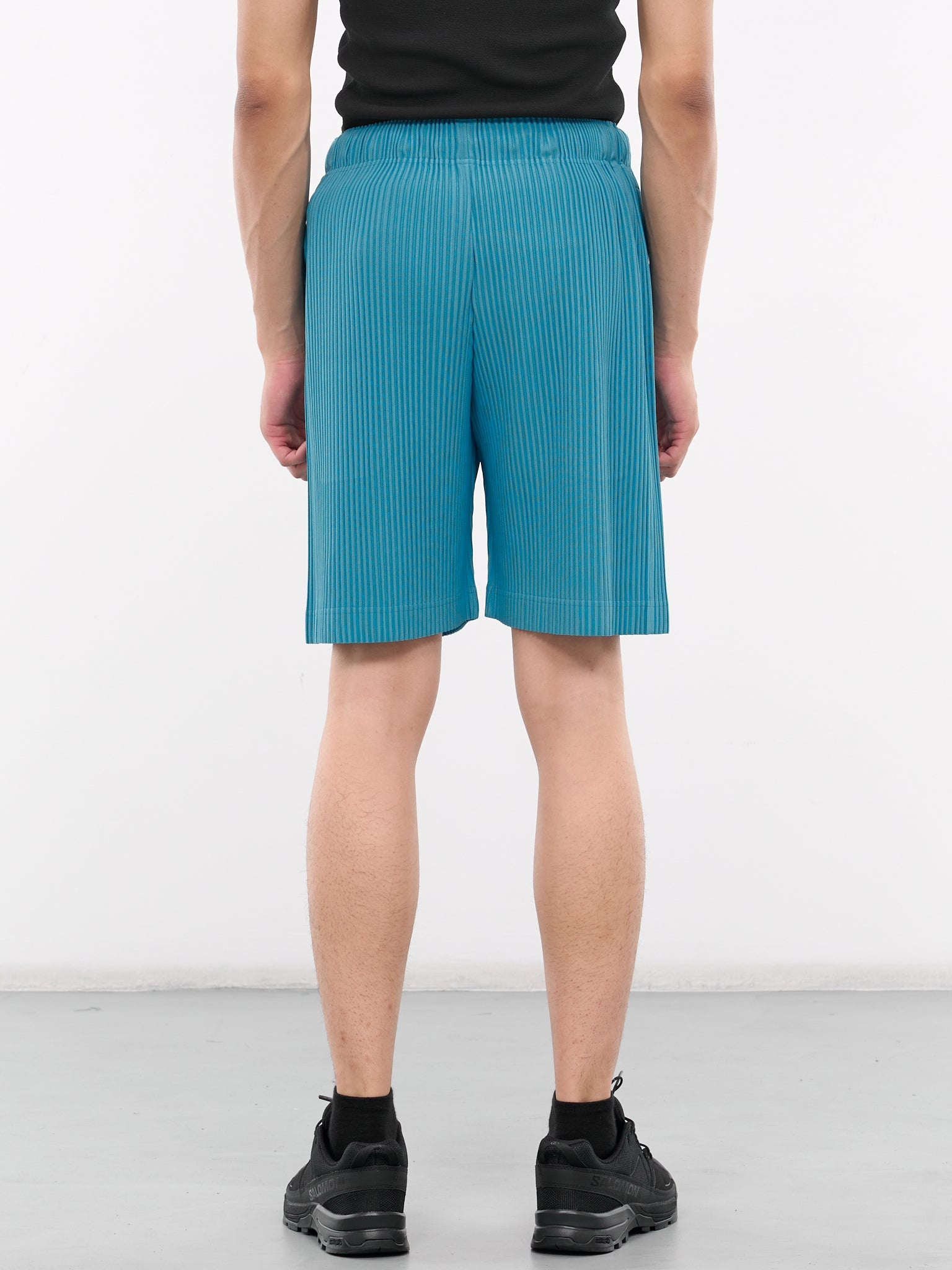 Colorful Pleats Shorts - 3