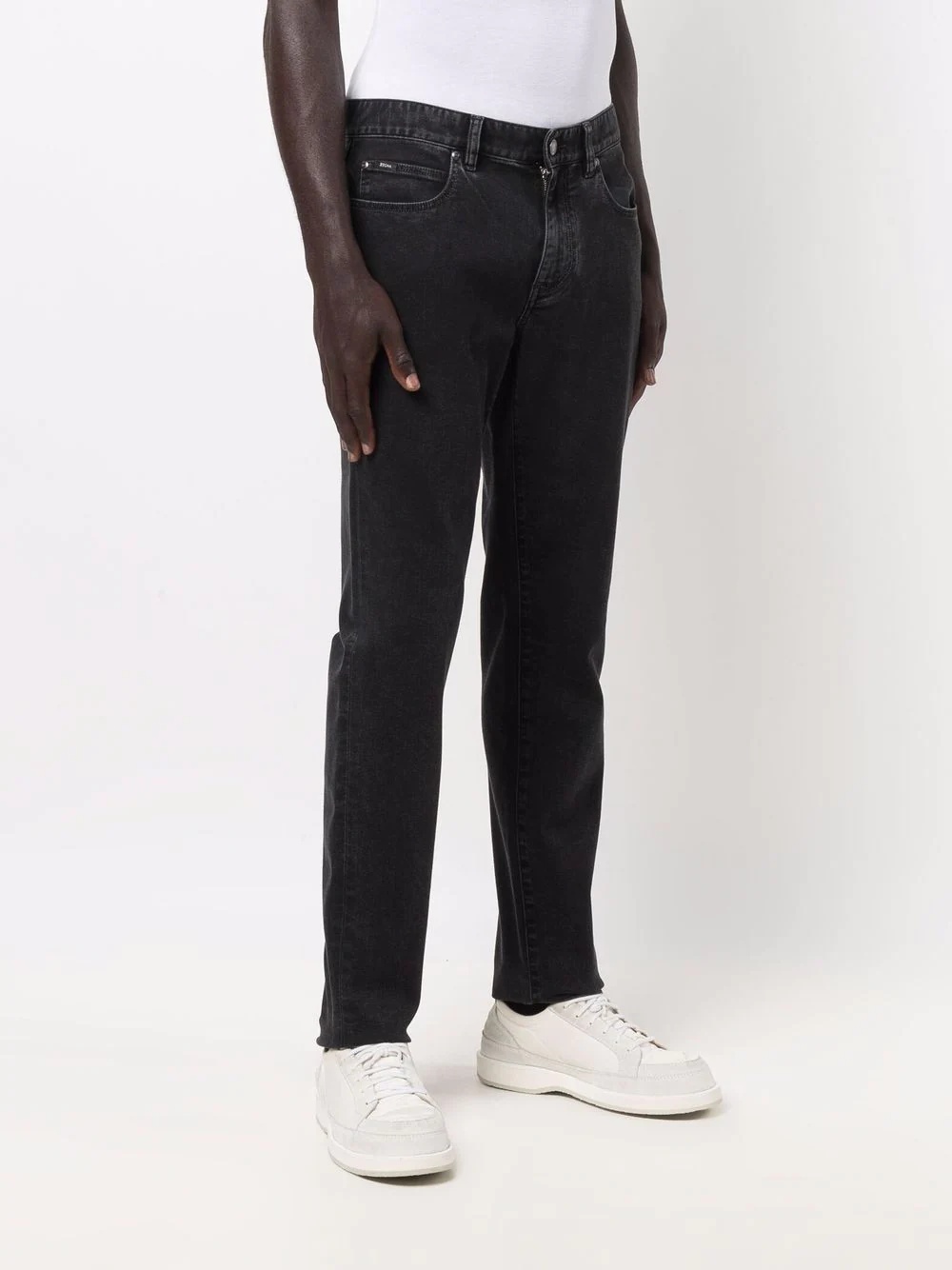 mid-rise slim-fit jeans - 3