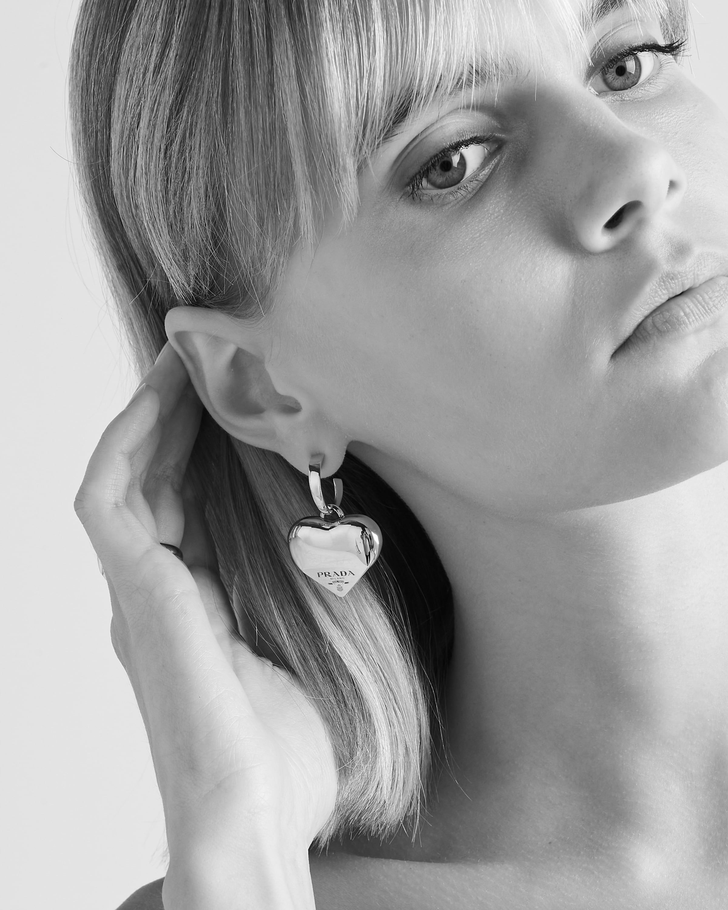 Eternal Gold medium drop earrings in yellow gold - 6