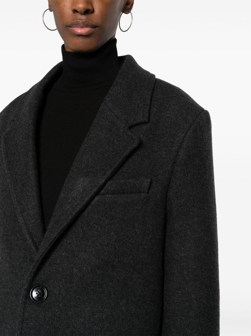 single-breasted wool coat 5