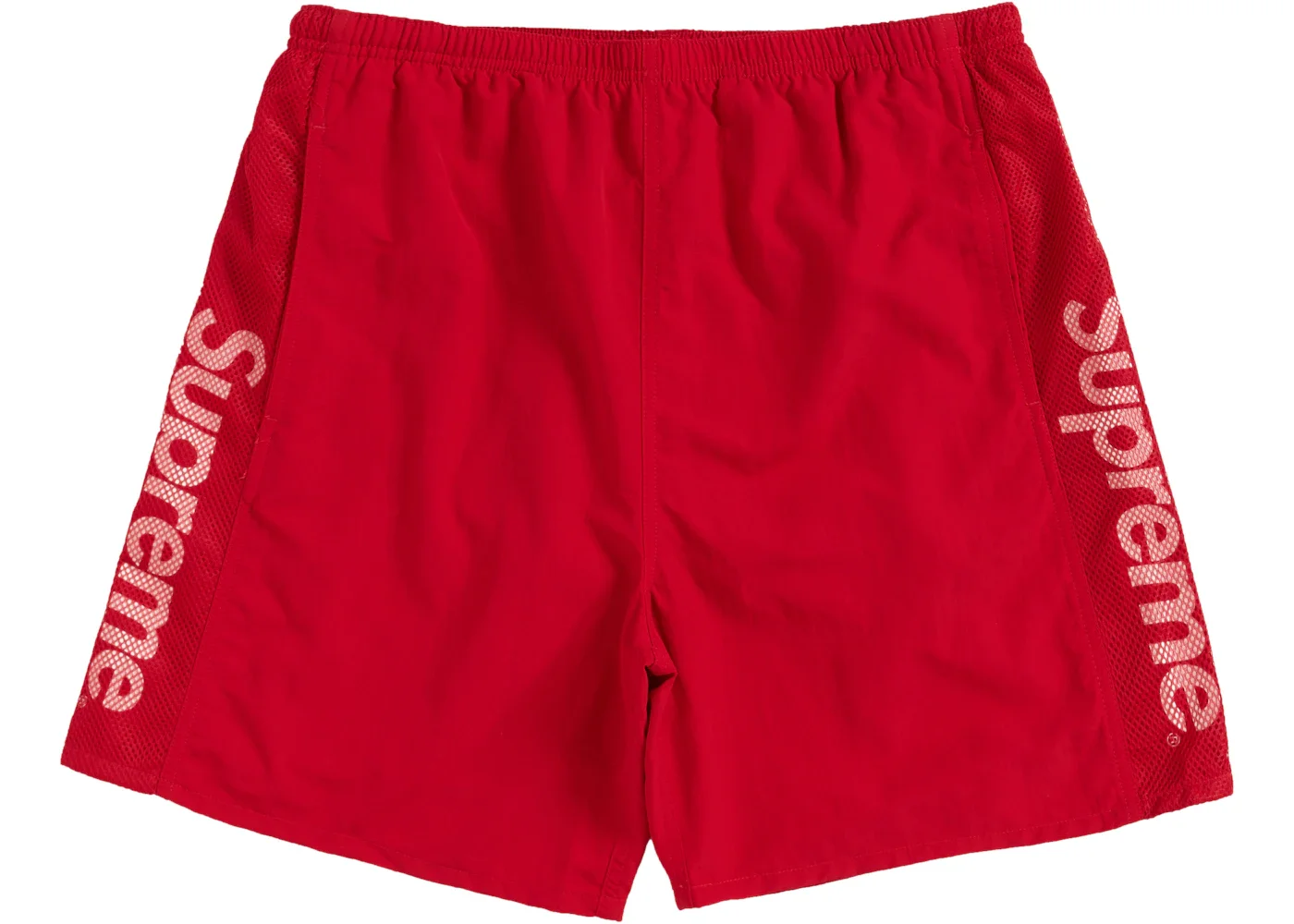 Supreme Mesh Panel Water Short Red - 1
