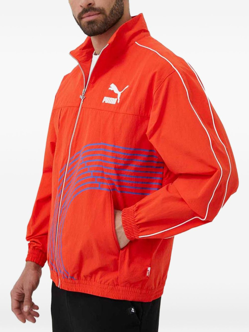 zipped graphic jacket 1