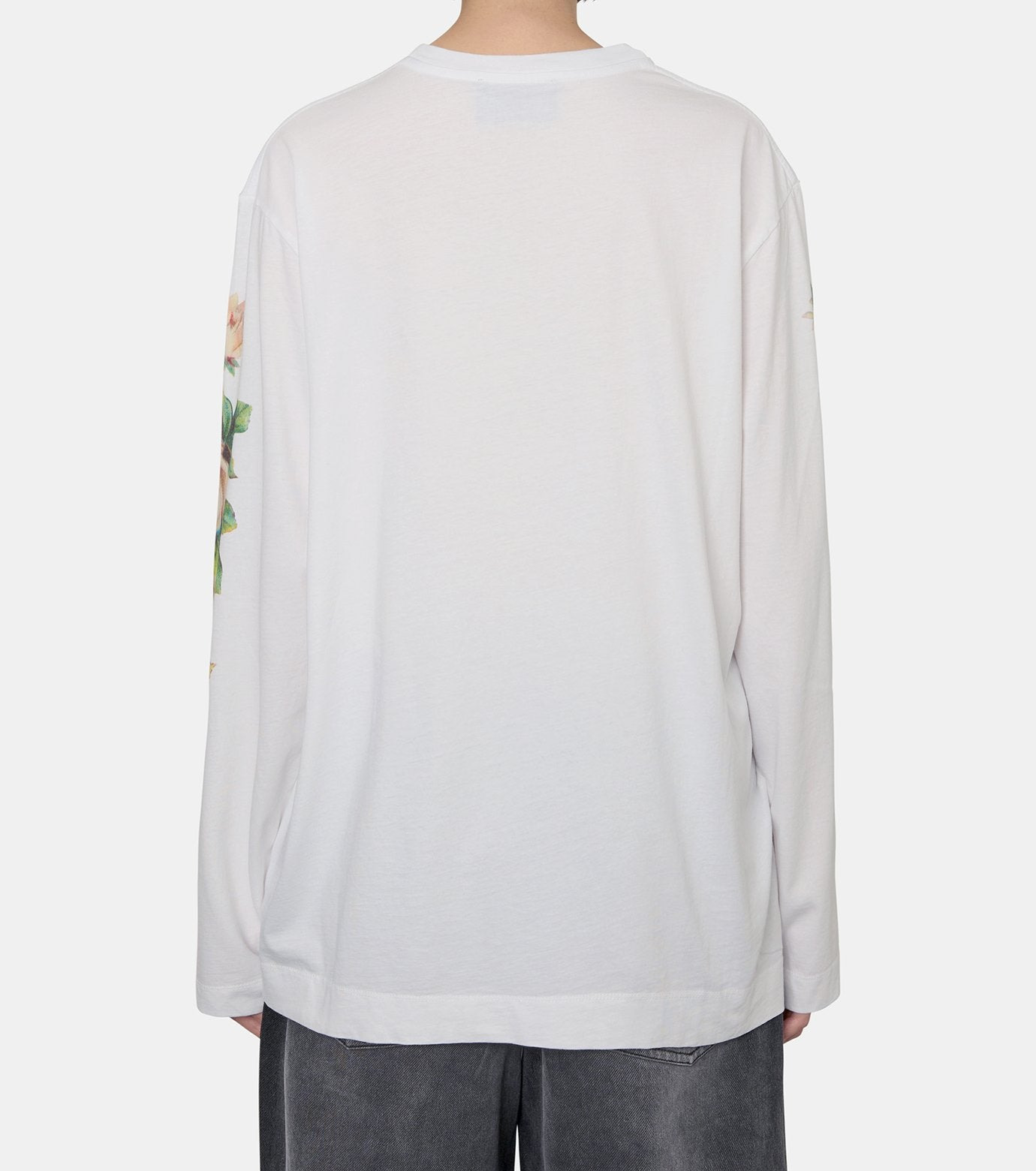 Rose Banquet Print LS T-Shirt - 3