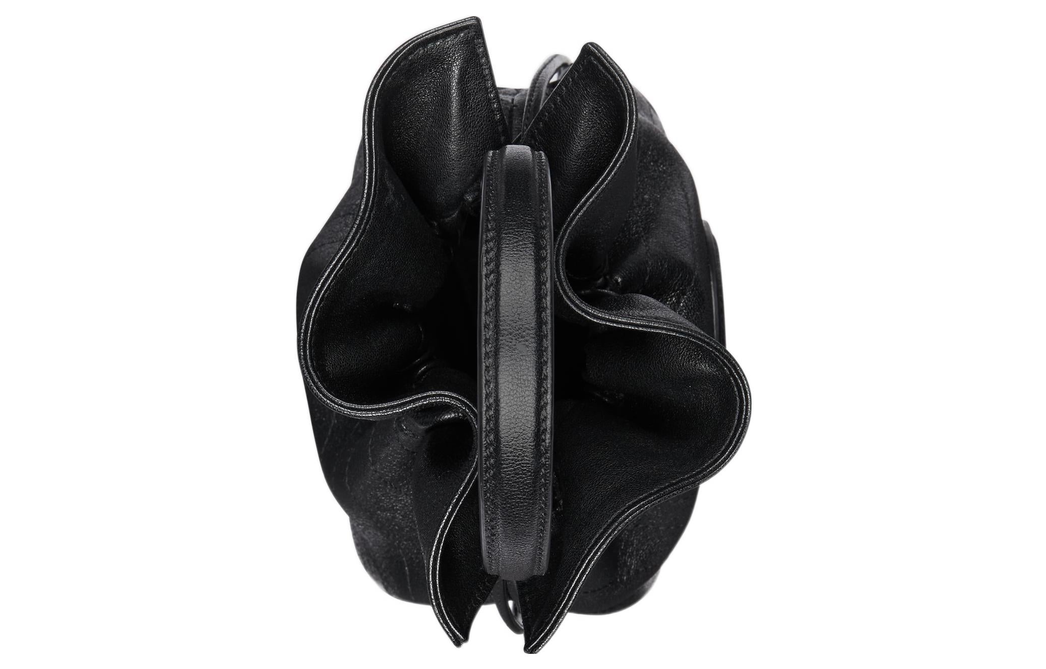 (WMNS) Gucci Blondie Mini Bucket Bag 'Black' 760313-AACP7-1000 - 5