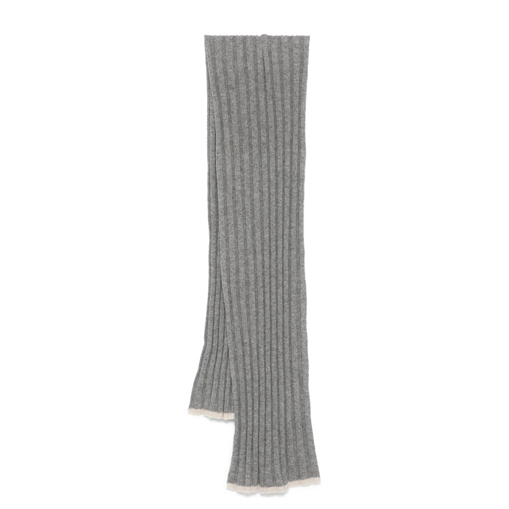 Brunello Cucinelli Grey Scarves Men - 1