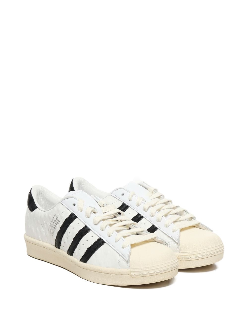 Superstar 3-Stripes leather sneakers - 2