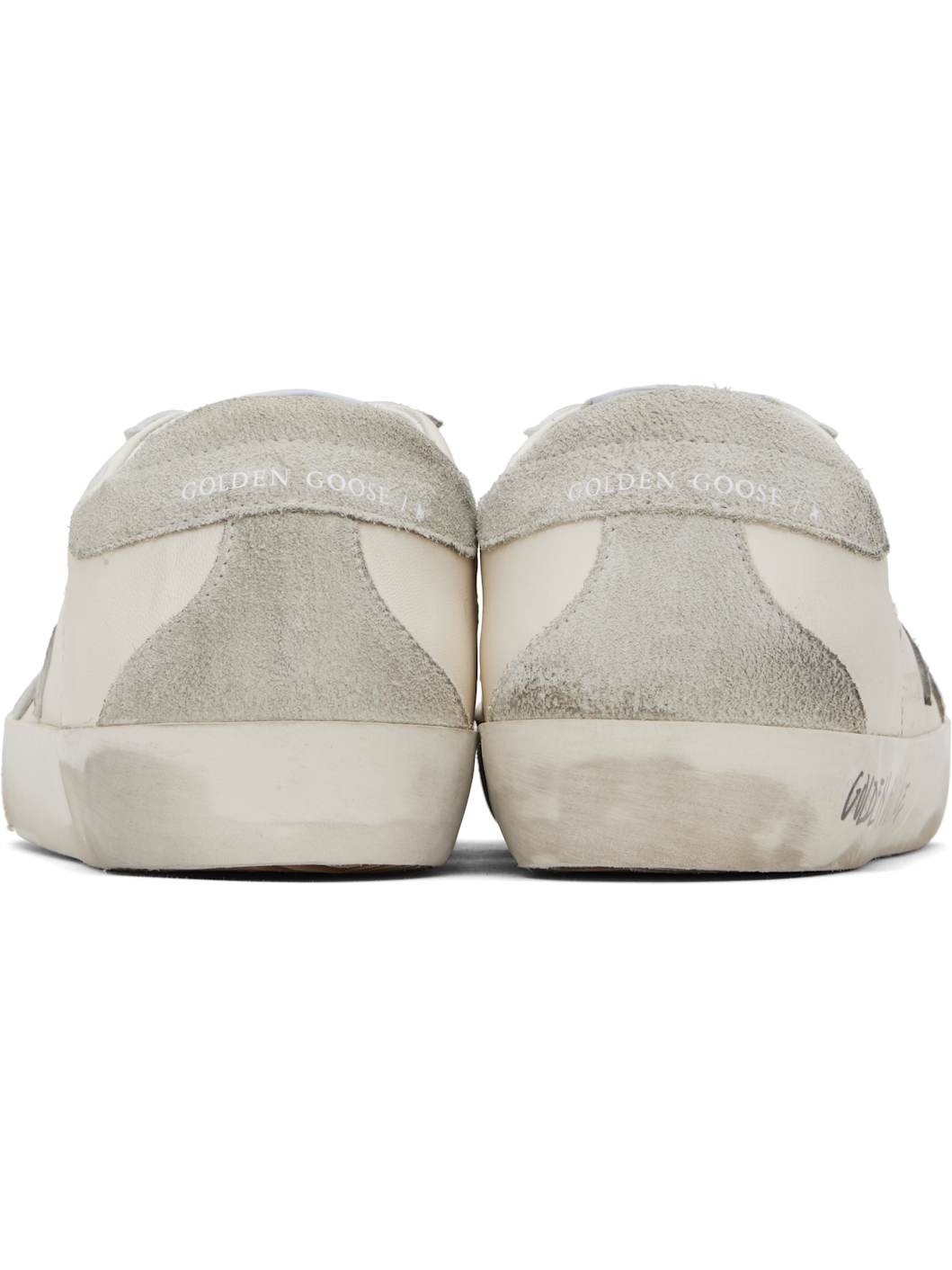 White Super-Star Classic Sneakers - 2