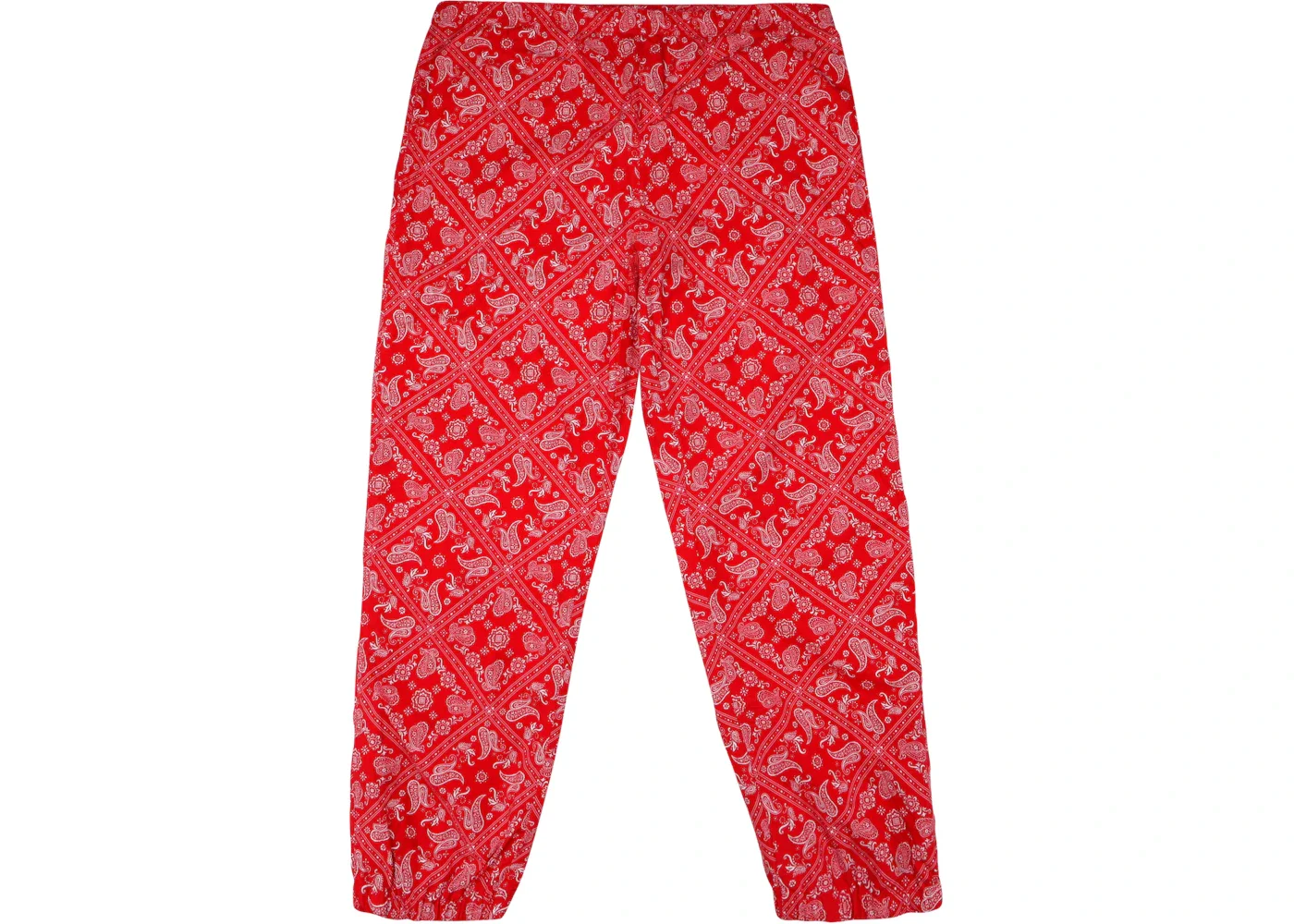 Supreme Bandana Track Pant Red - 1